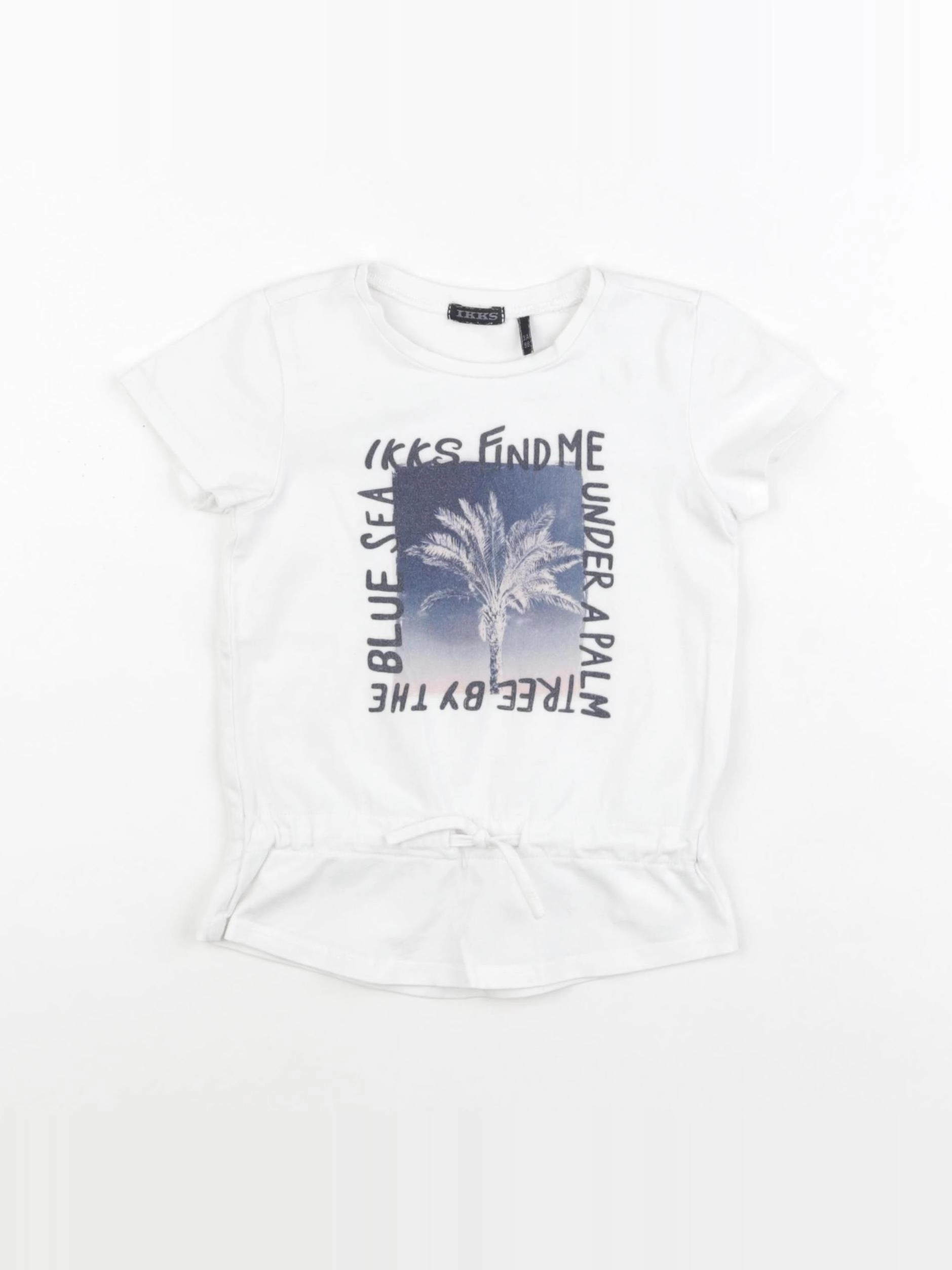 IKKS - tee-shirt blanc - 3 ans