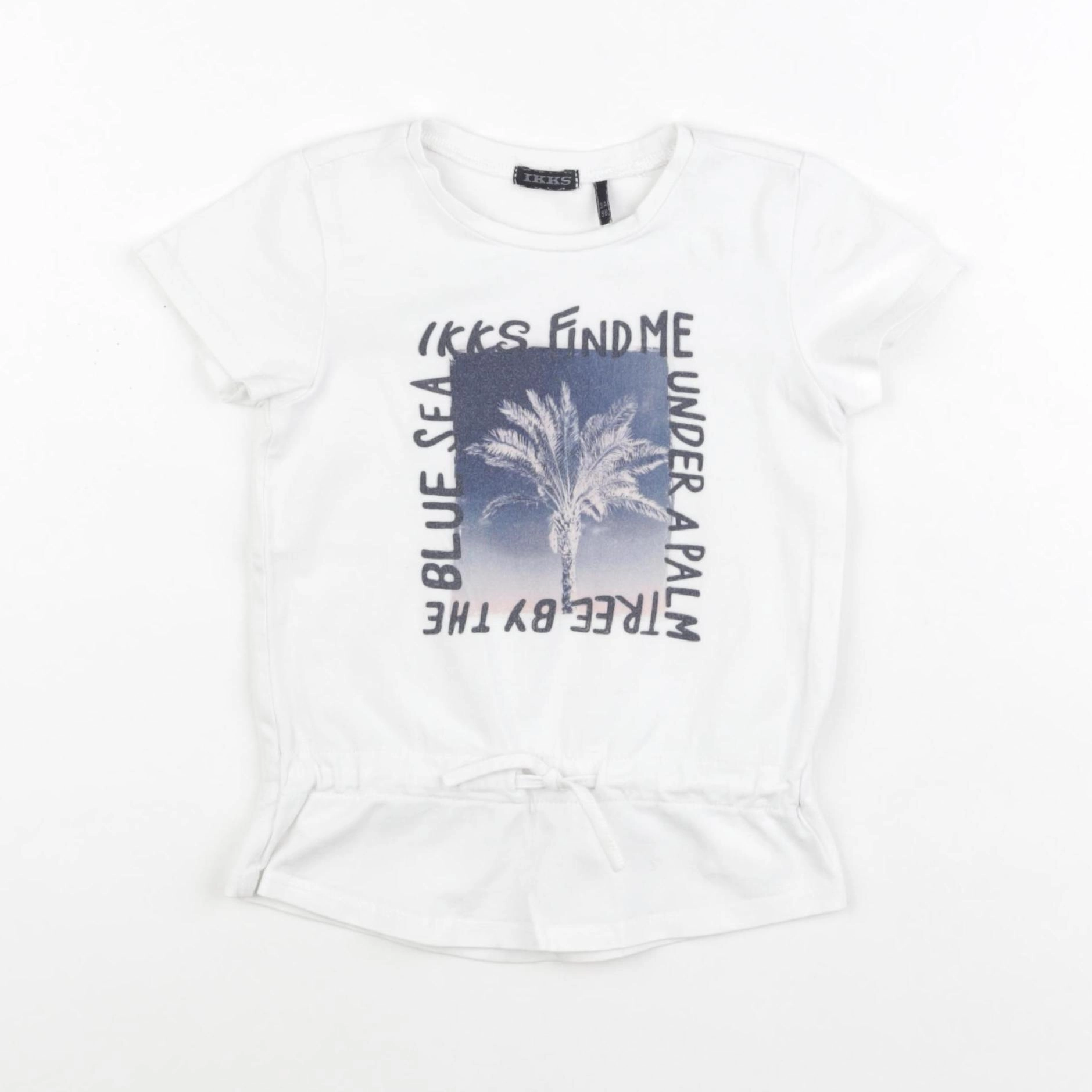 IKKS - tee-shirt blanc - 3 ans