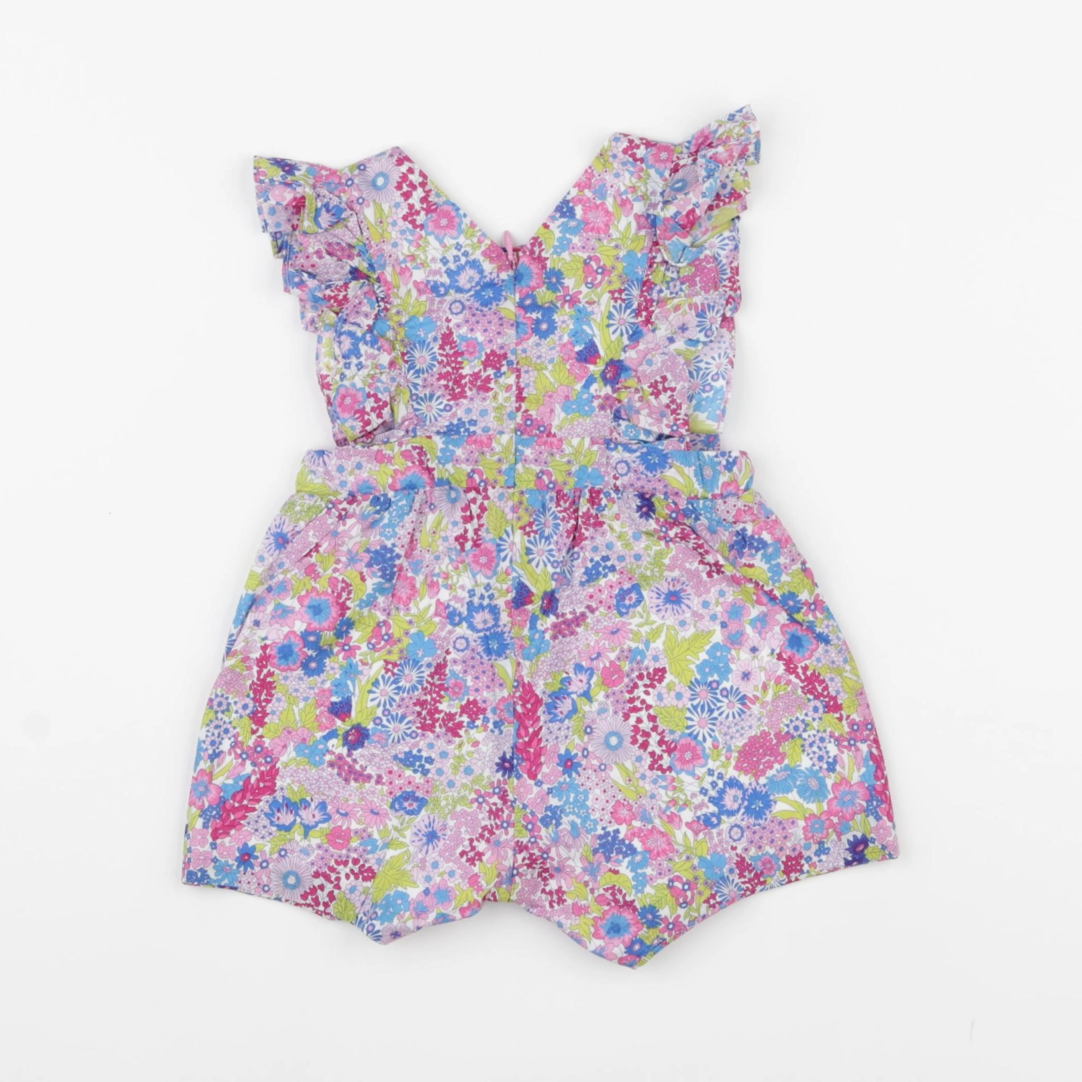Jacadi - combinaison liberty multicolore - 6 mois