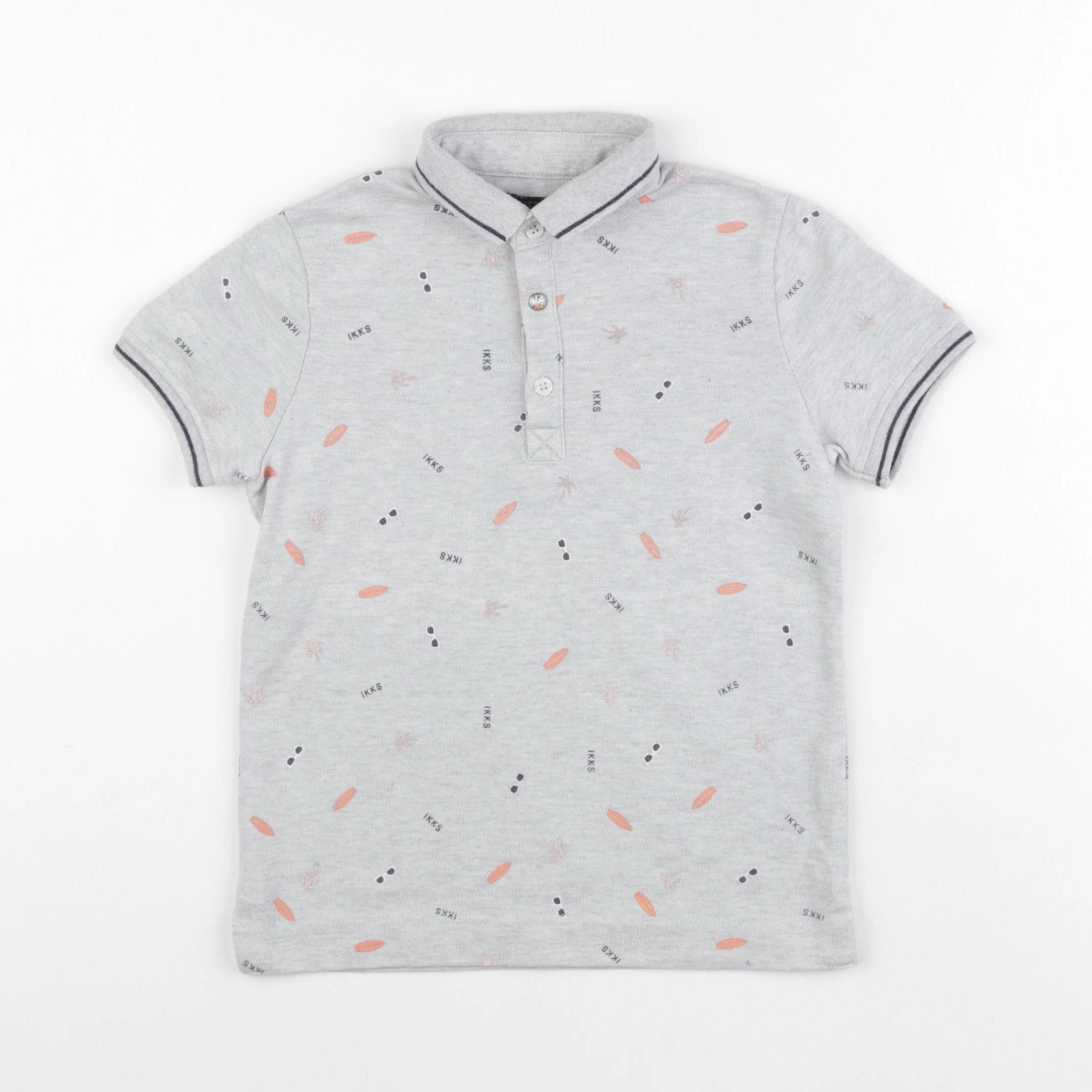 IKKS - polo gris - 5 ans