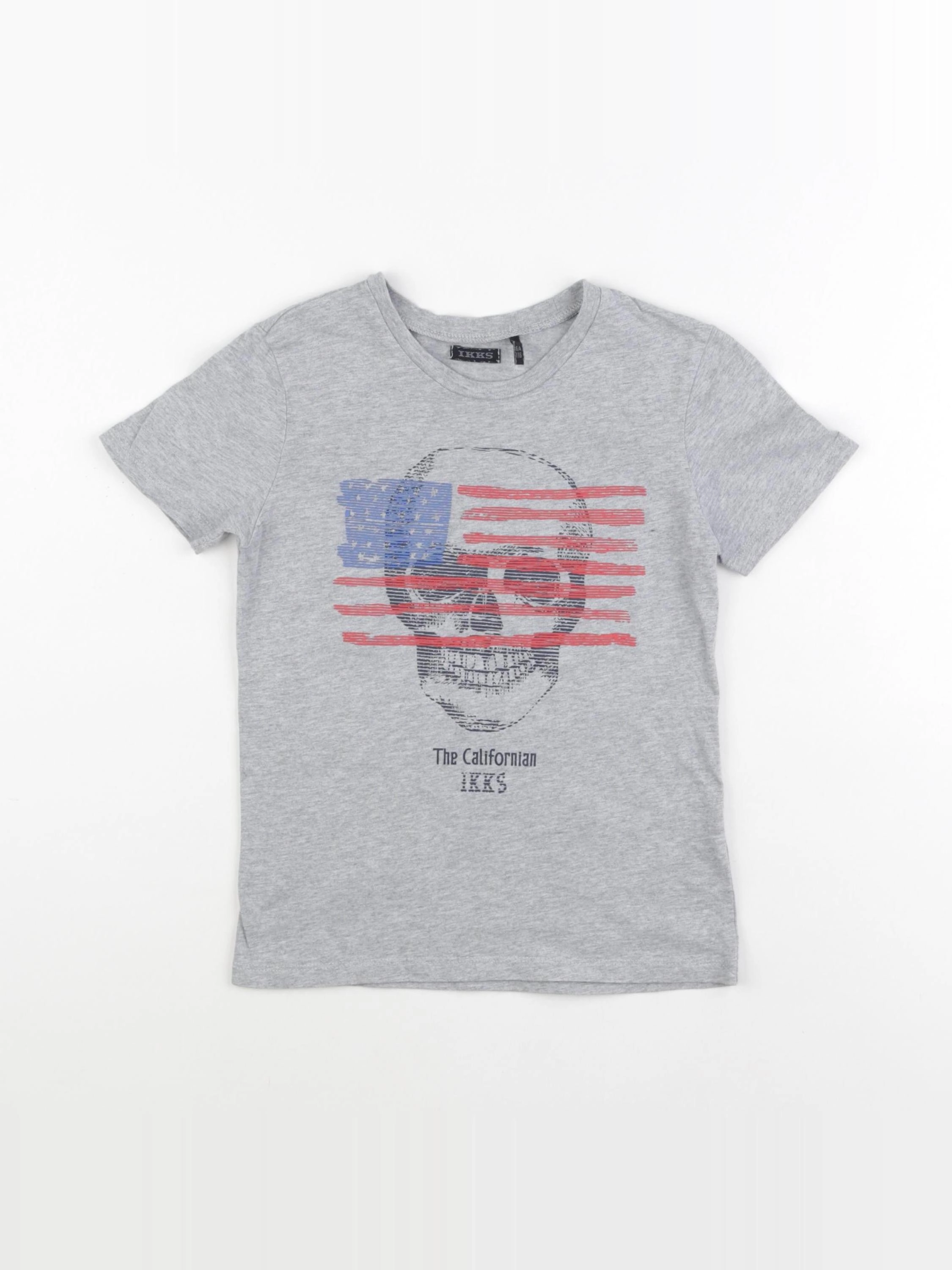 IKKS - tee-shirt gris - 6 ans