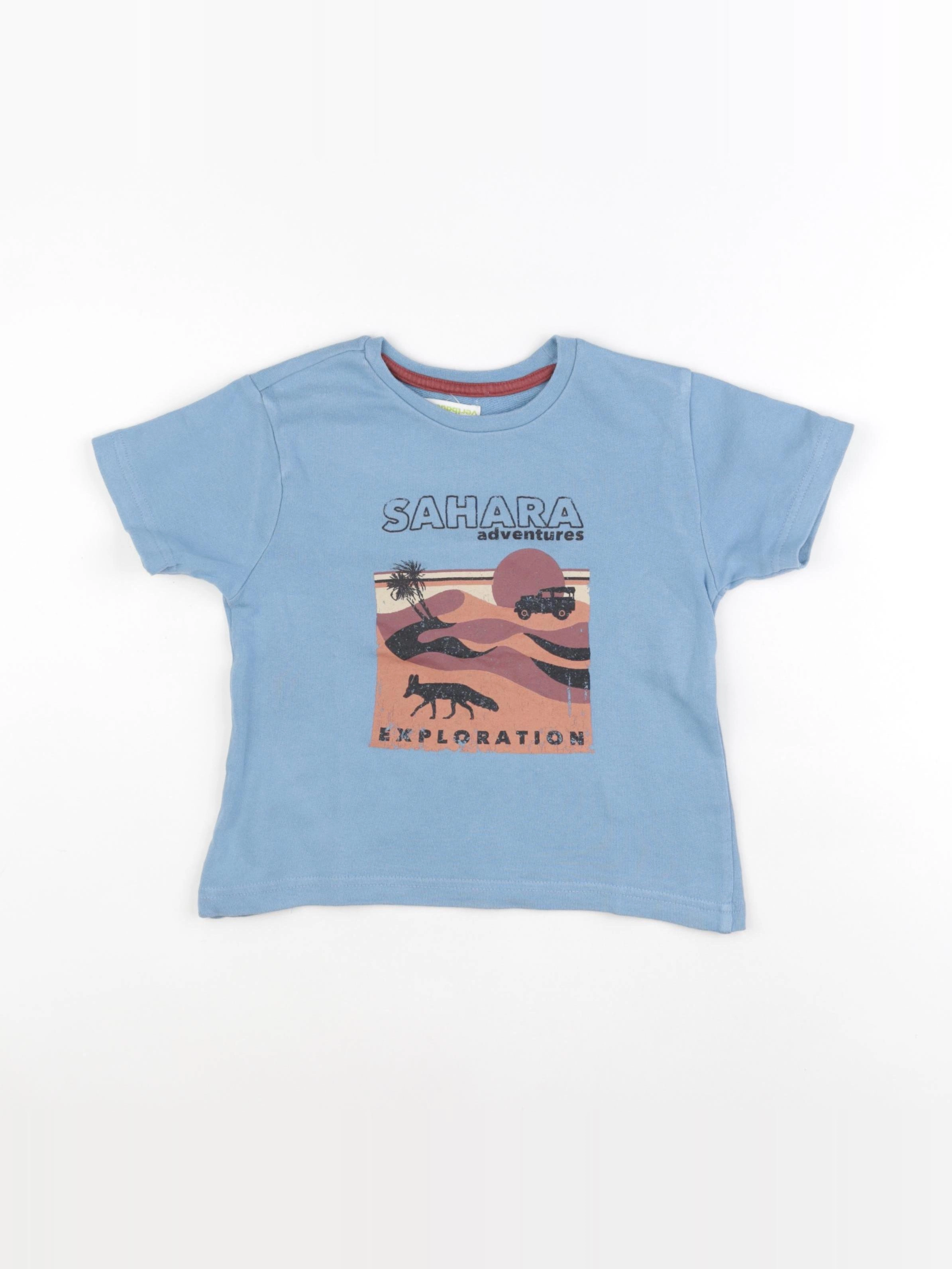 Vertbaudet - sweat bleu - 4 ans