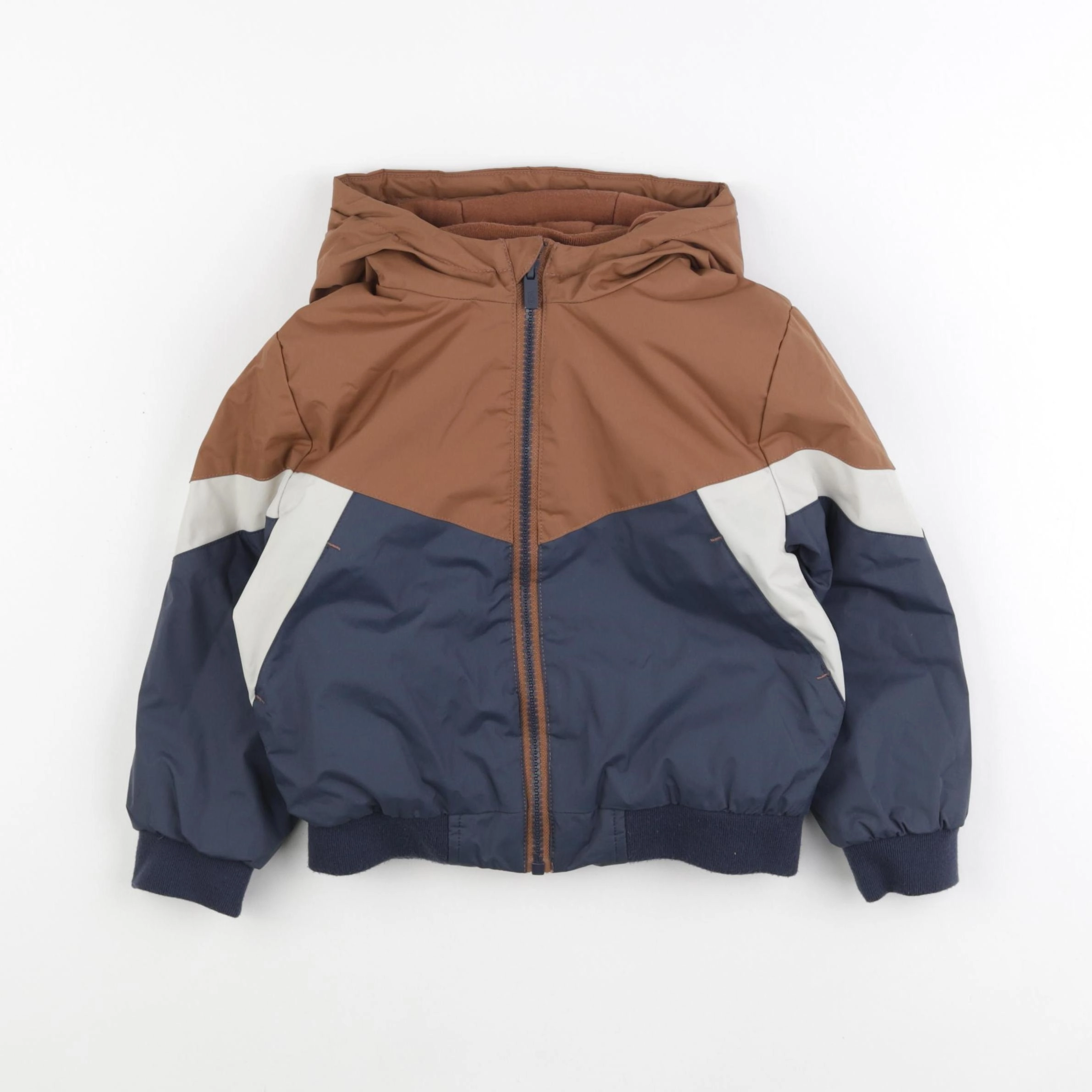 Vertbaudet - manteau marron - 4 ans