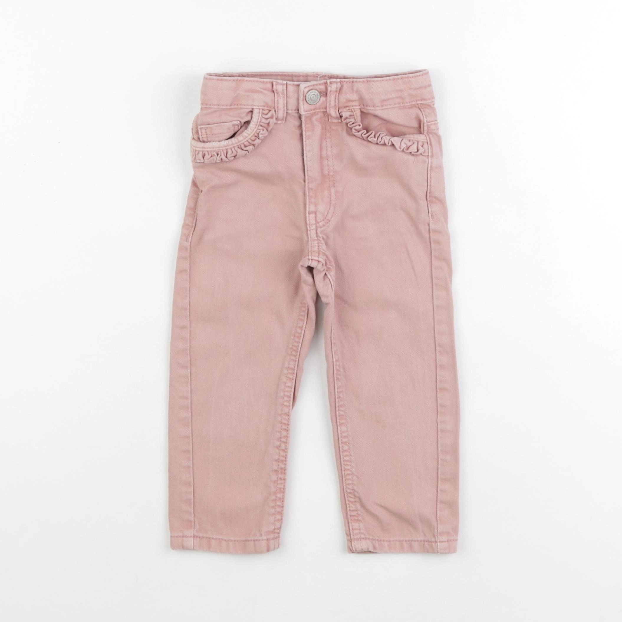 Vertbaudet - jean rose - 2 ans