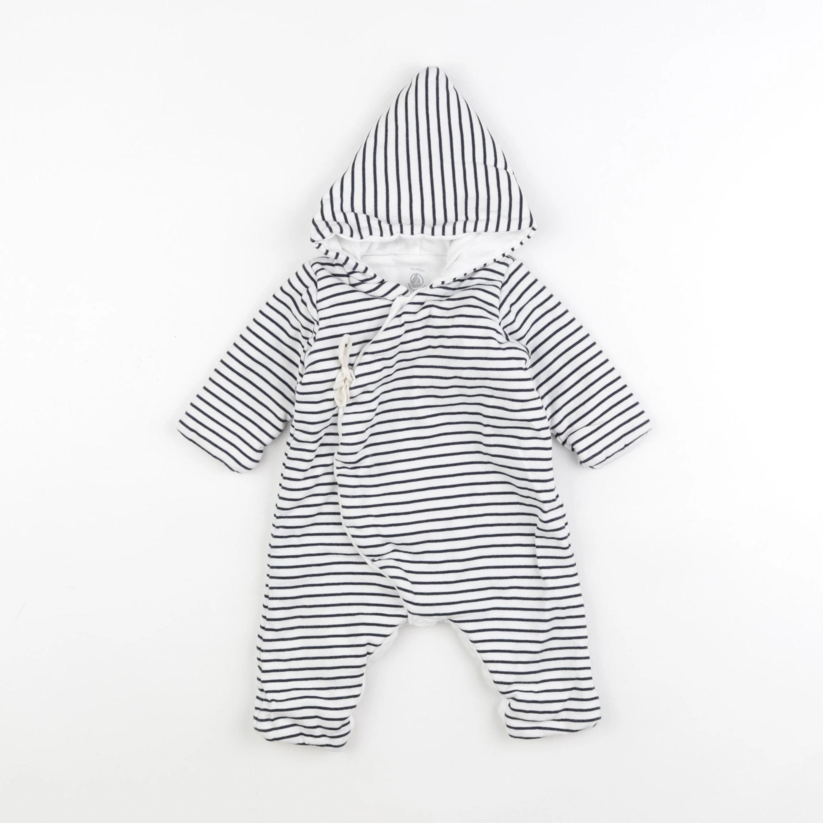 Petit Bateau - combinaison bleu - 3 mois