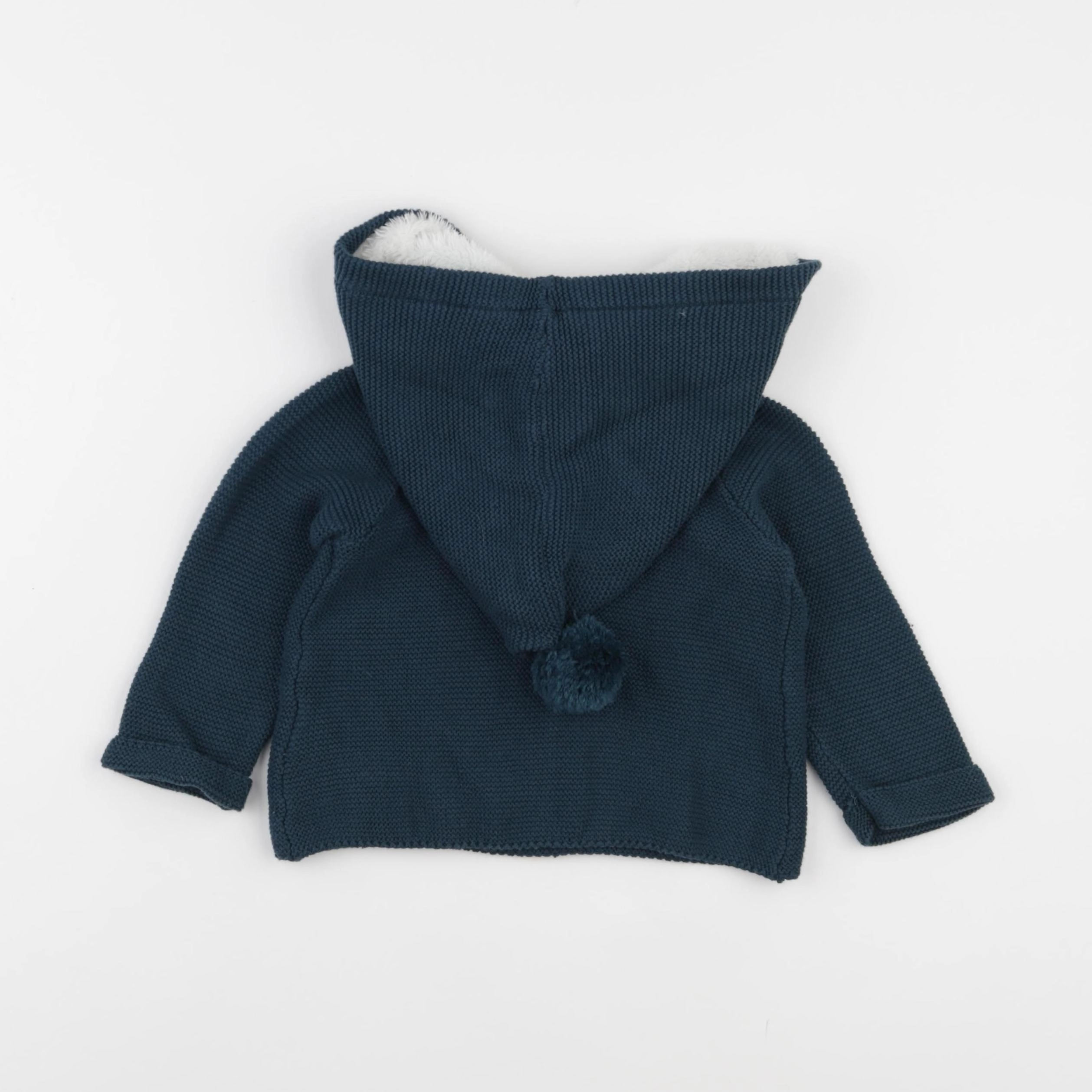 Vertbaudet - veste bleu - 12 mois