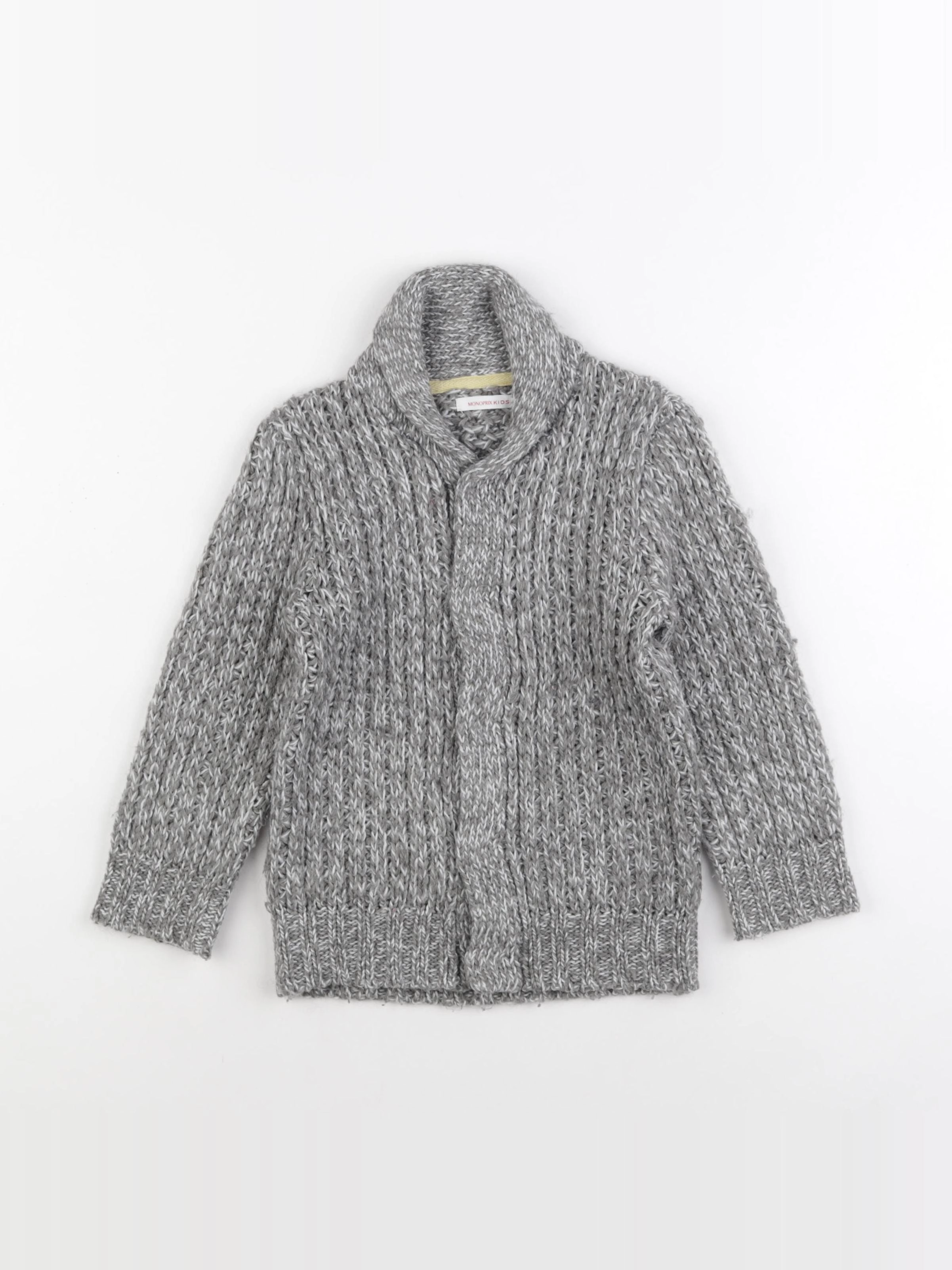 Monoprix - gilet gris - 3 ans