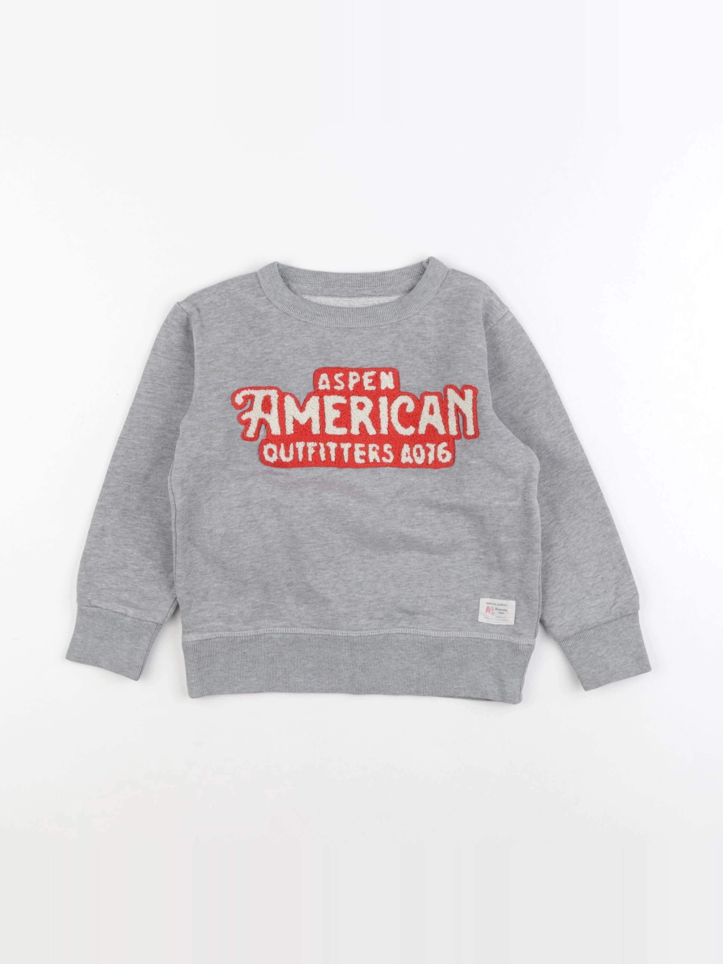 American Outfitters - sweat gris - 4 ans