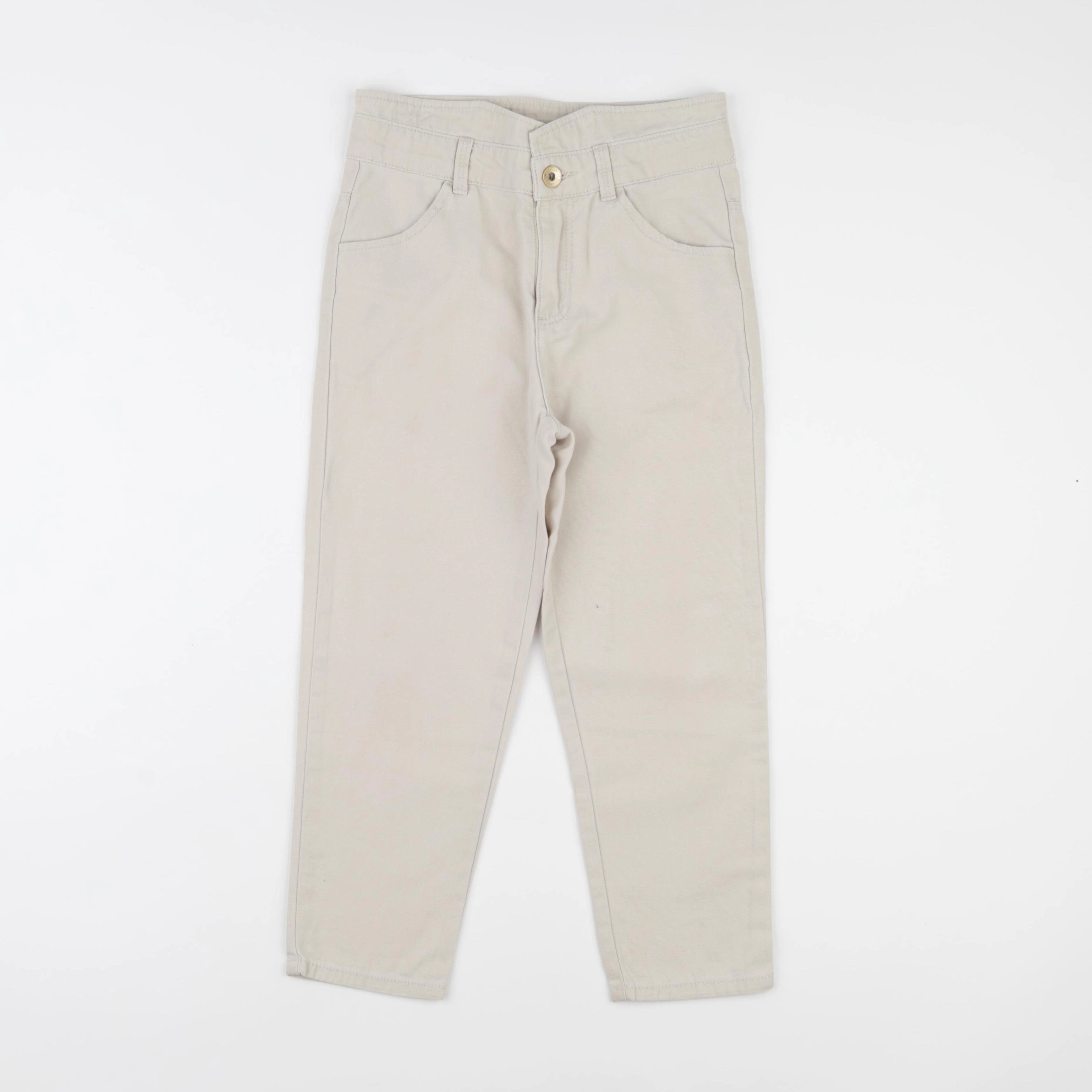IKKS - pantalon beige - 8 ans