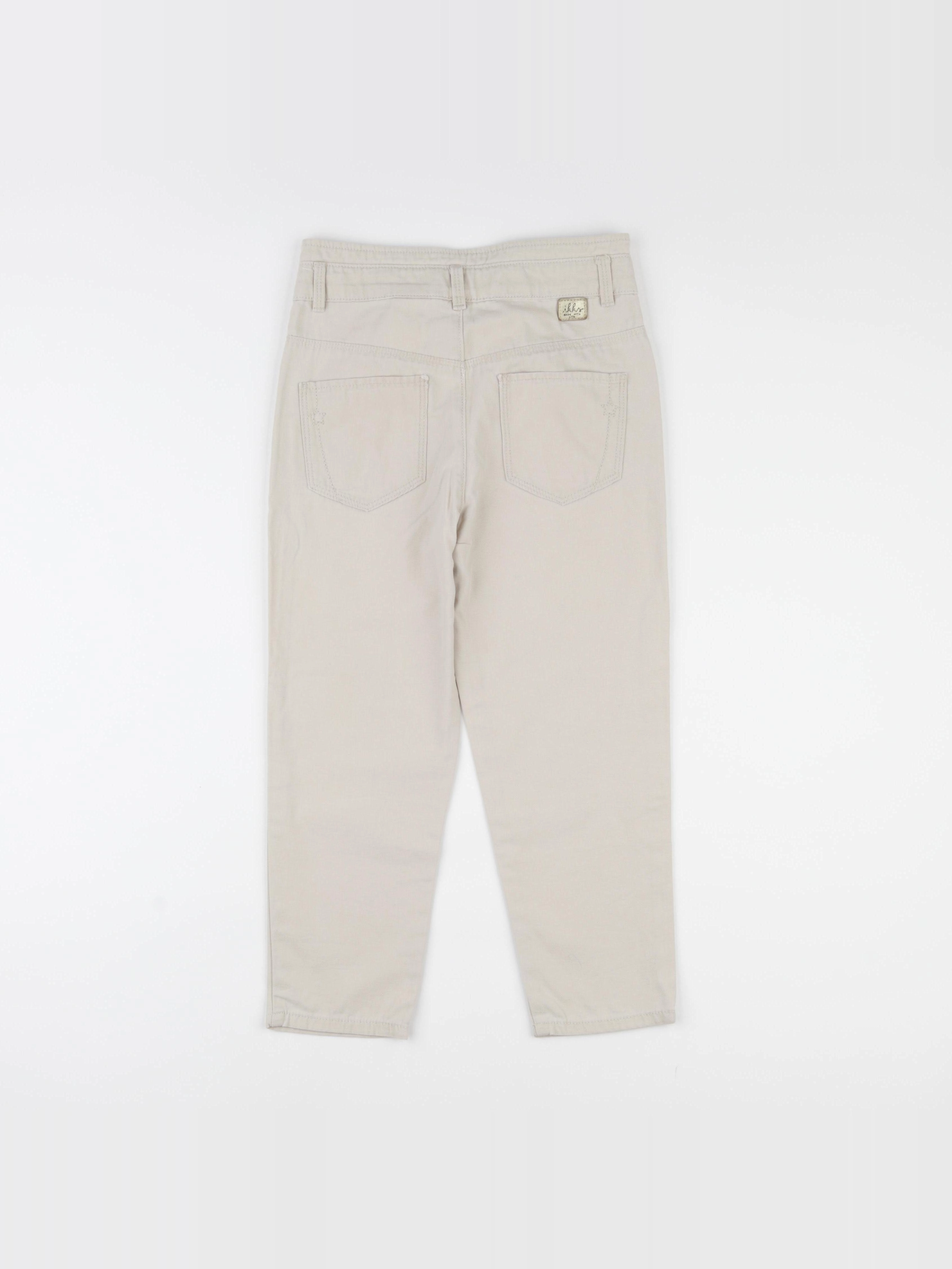 IKKS - pantalon beige - 8 ans
