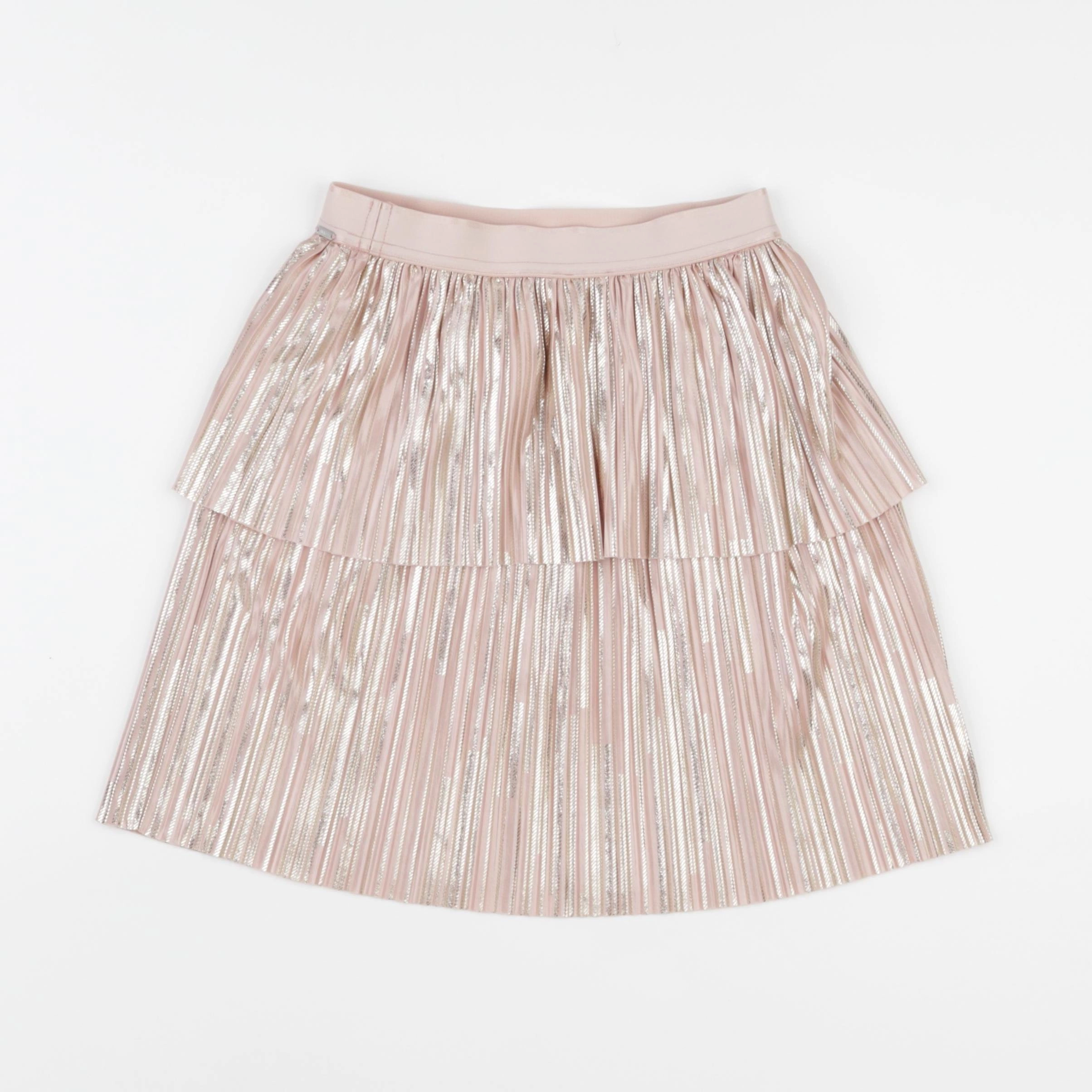 IKKS - jupe rose, or - 8 ans