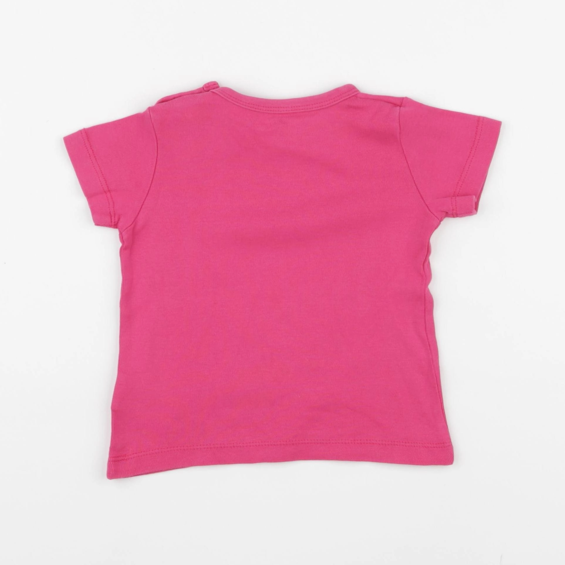 H&M - tee-shirt rose - 9/12 mois