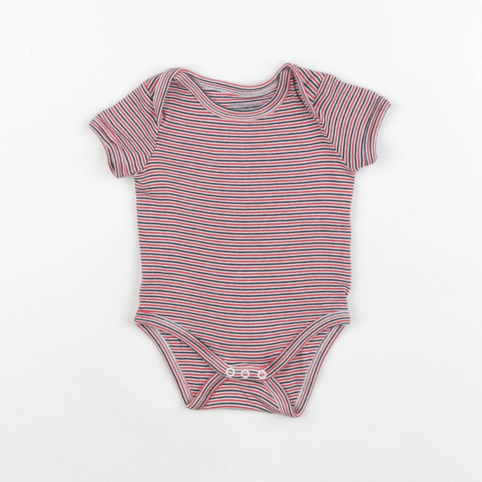 Vertbaudet - body rouge - 6 mois