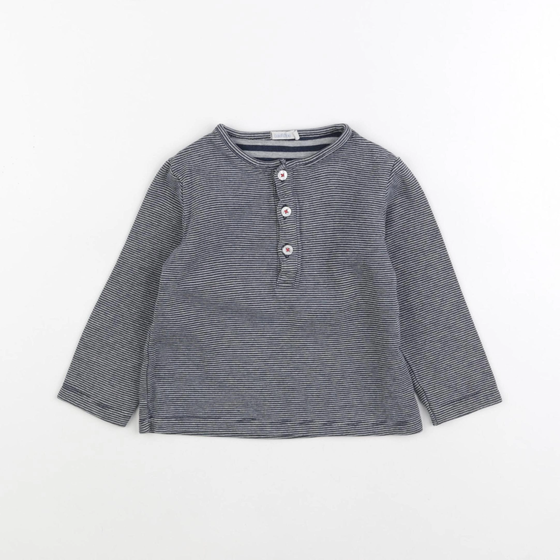 Boutchou - tee-shirt bleu - 36 mois