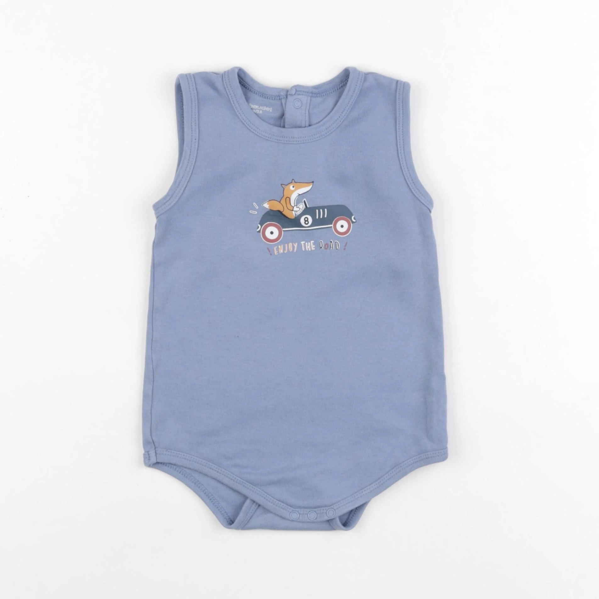 Vertbaudet - body bleu - 3 ans