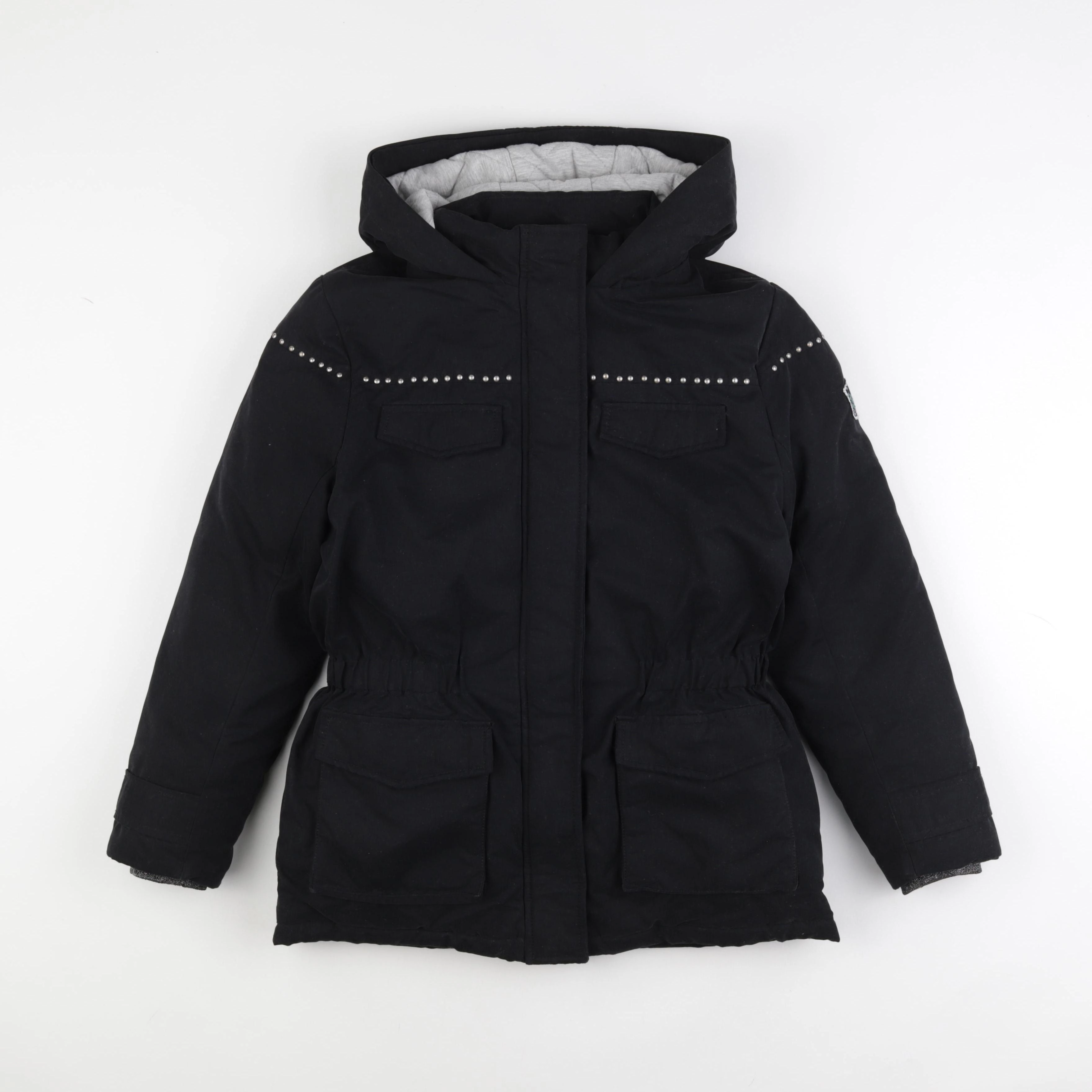 IKKS - parka noir - 12 ans