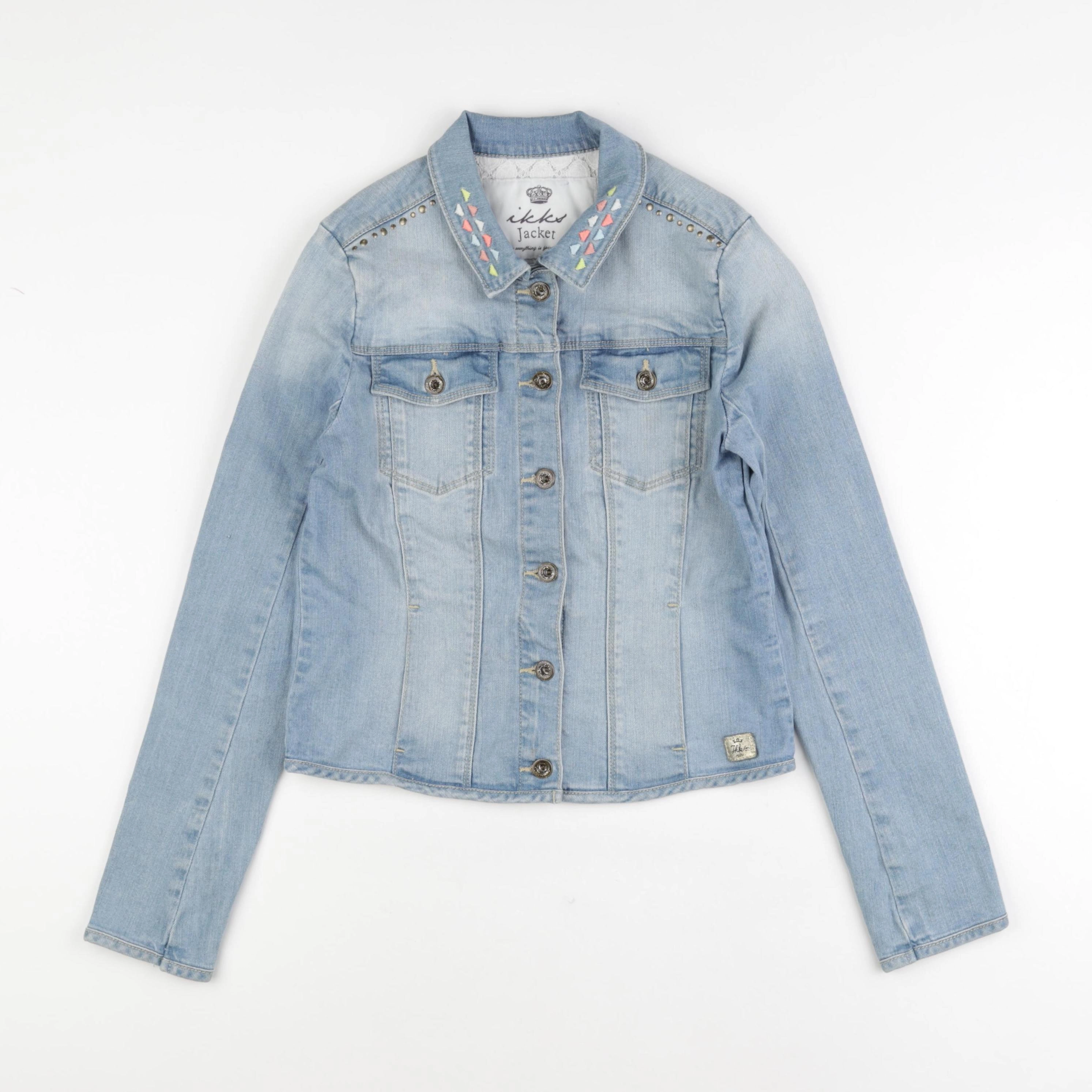 IKKS - veste bleu - 12 ans