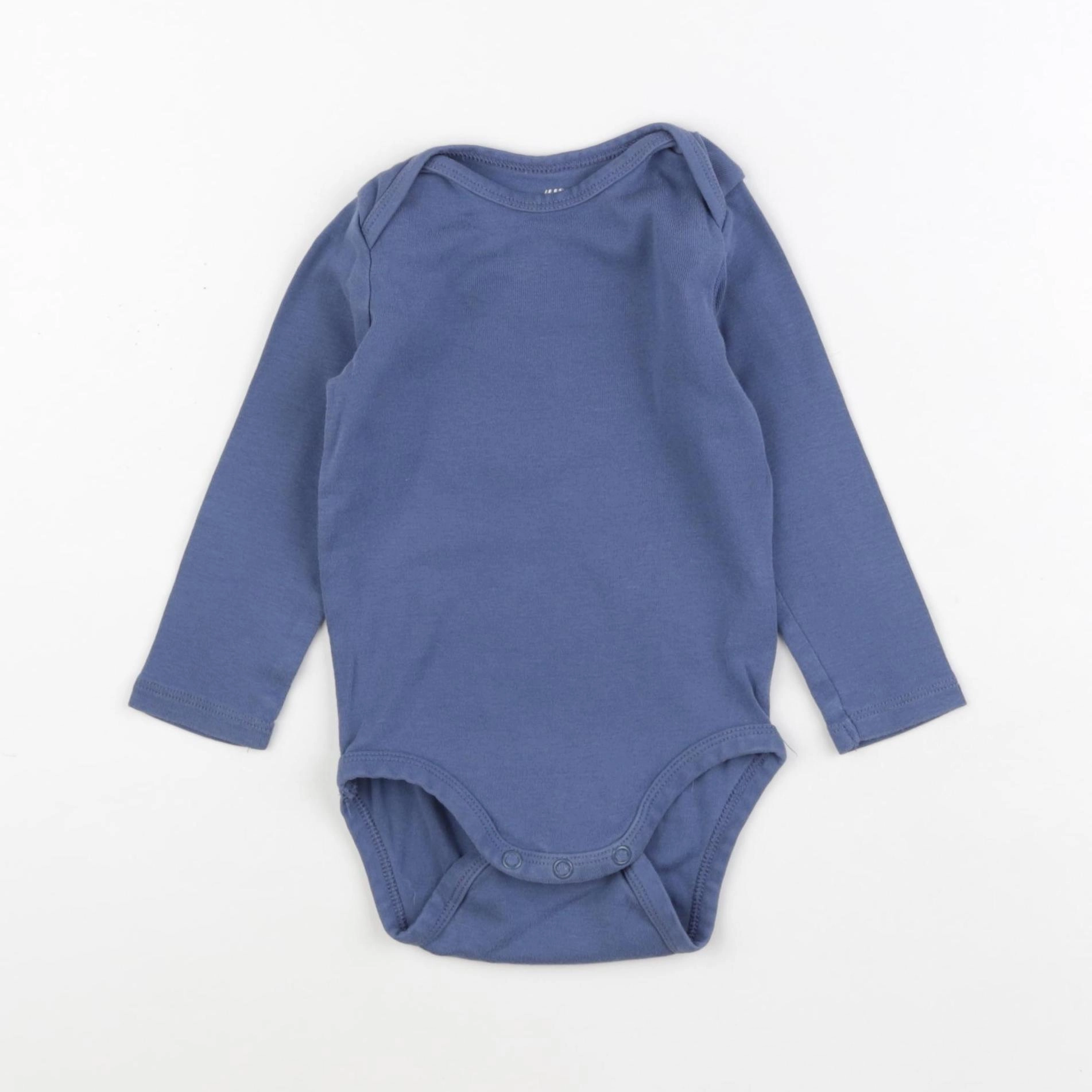 H&M - body bleu - 9 mois