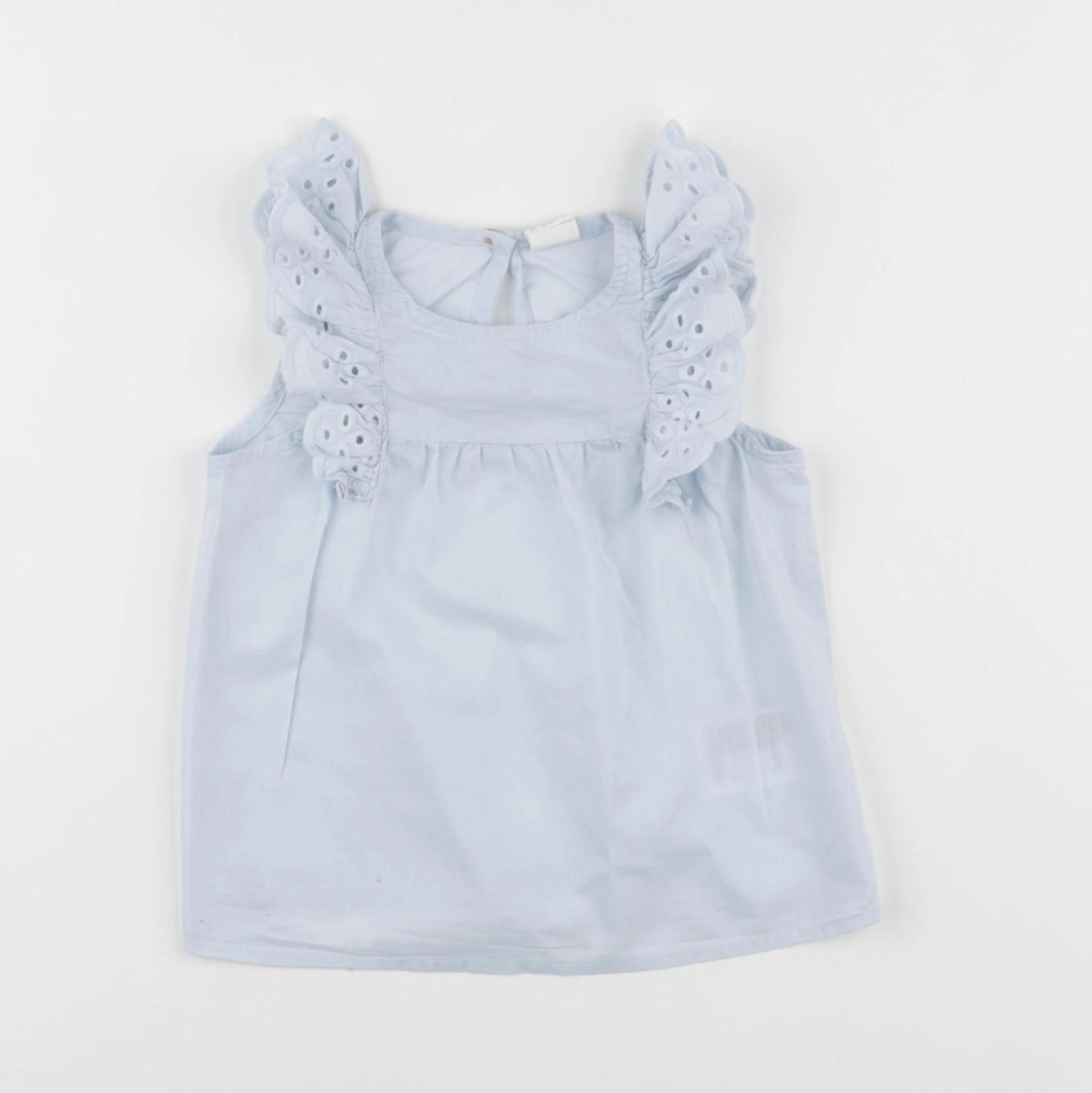 H&M - robe bleu - 6/9 mois