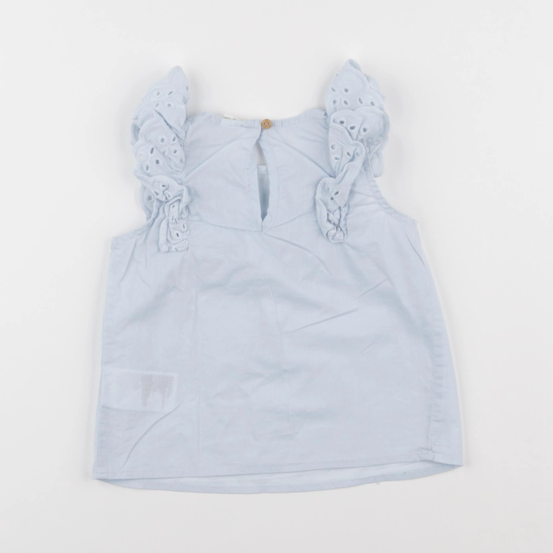 H&M - robe bleu - 6/9 mois
