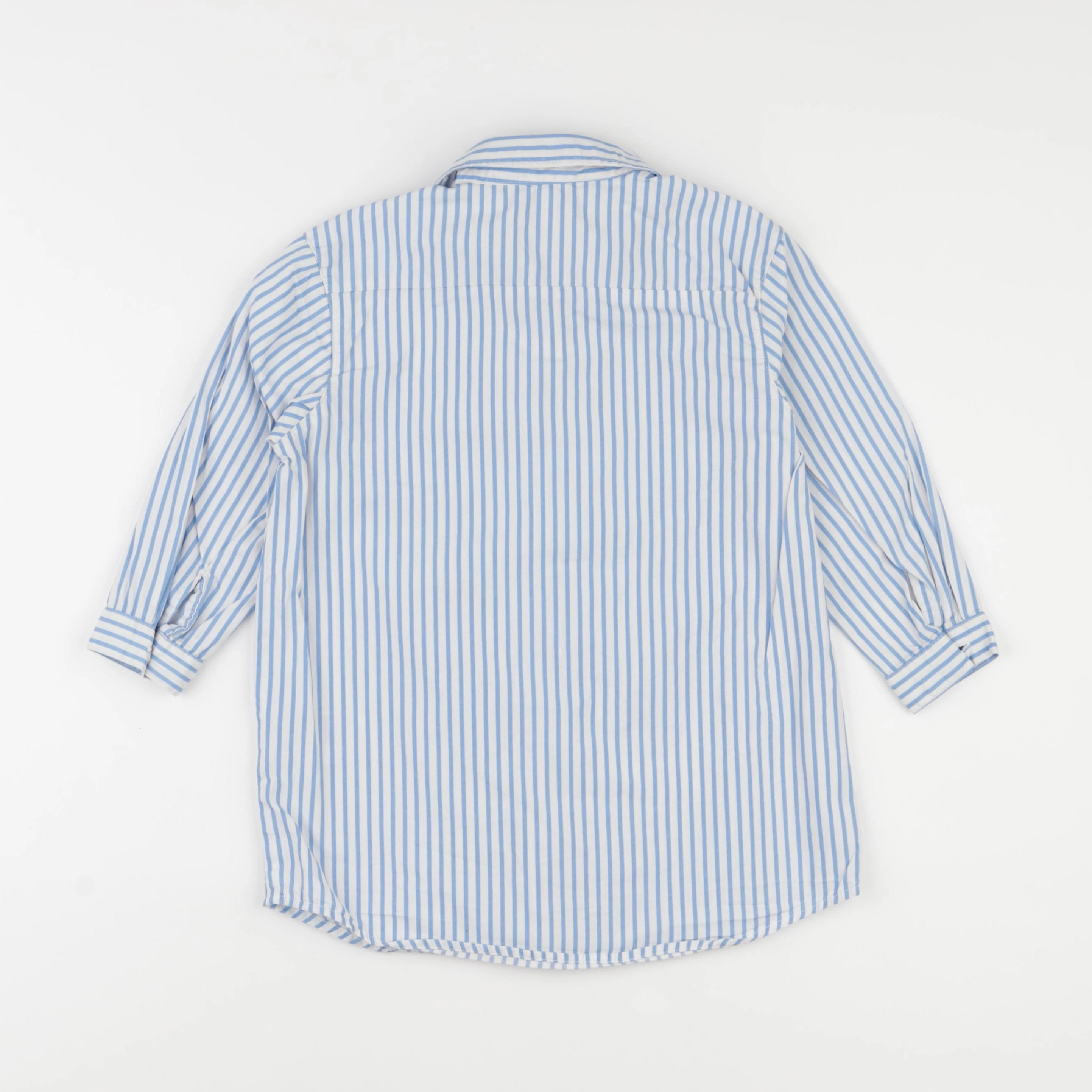 H&M - robe bleu, blanc - 2/3 ans