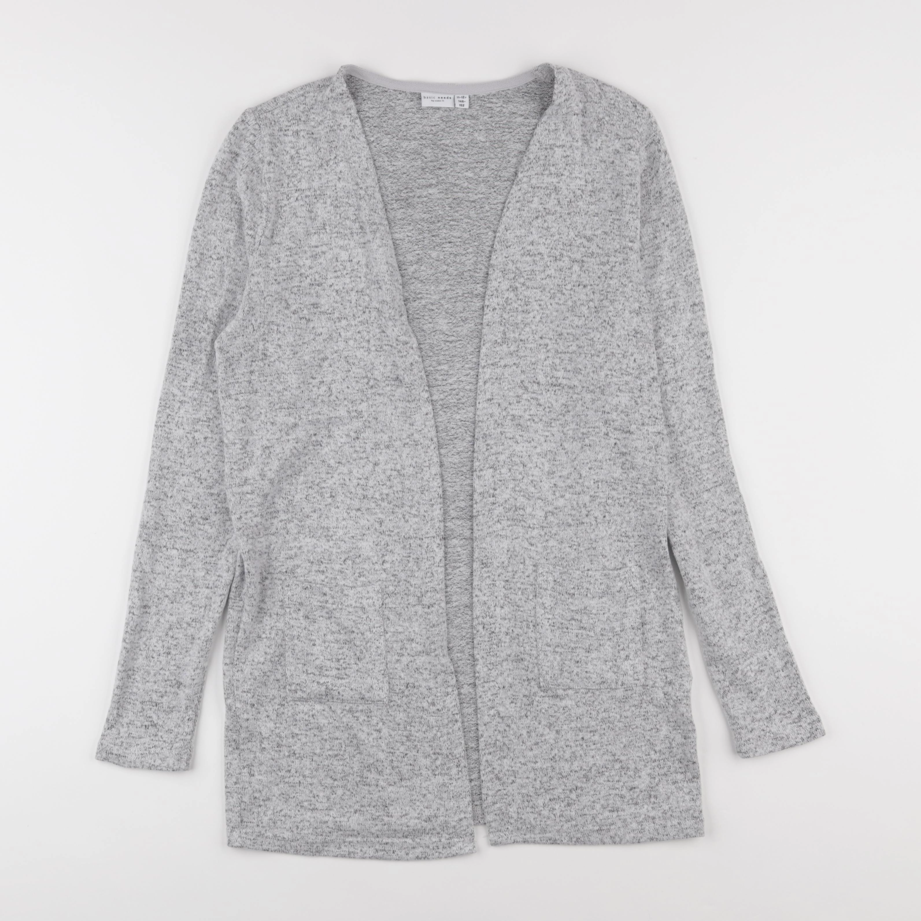 Name it - gilet gris - 11/12 ans