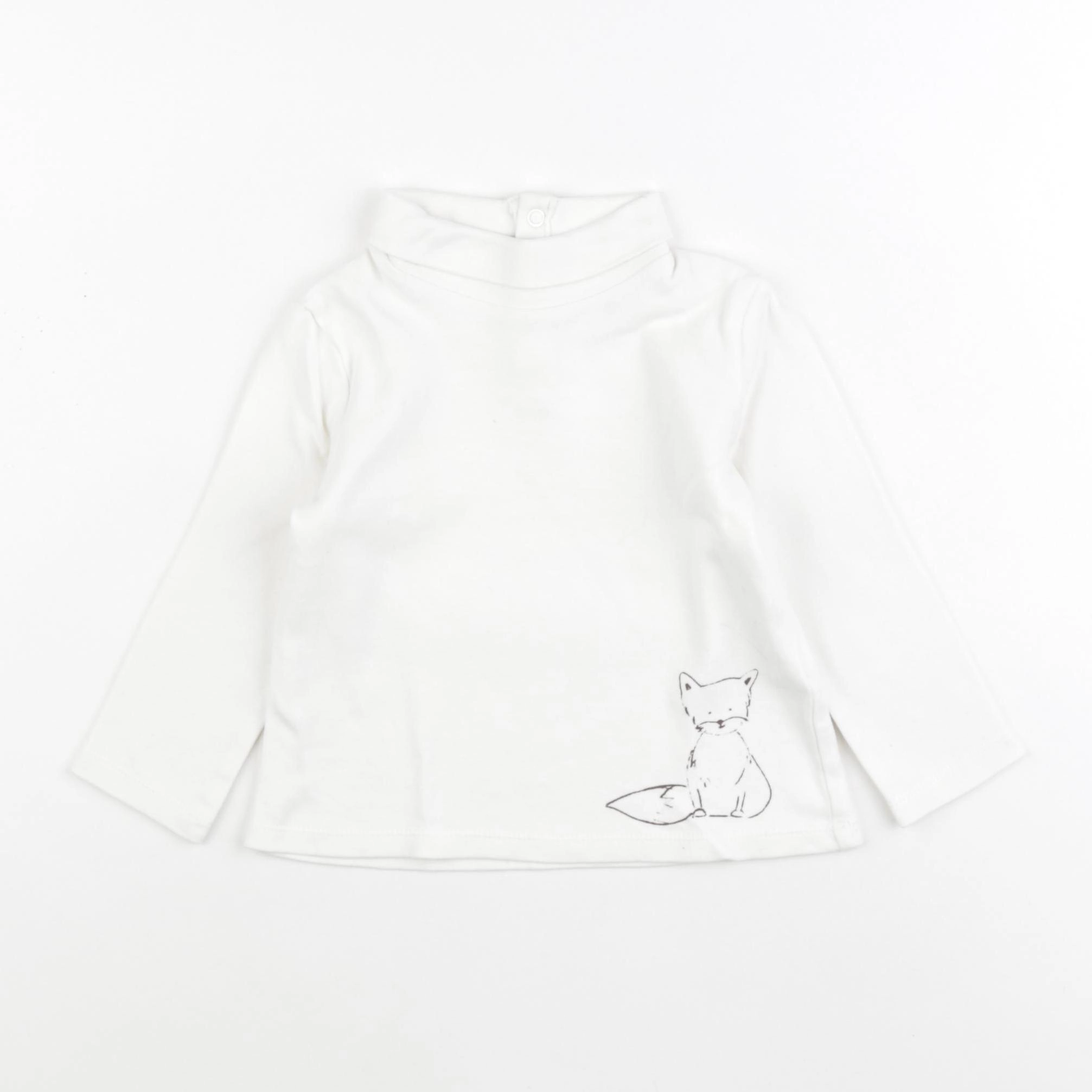 Natalys - sous-pull blanc - 24 mois