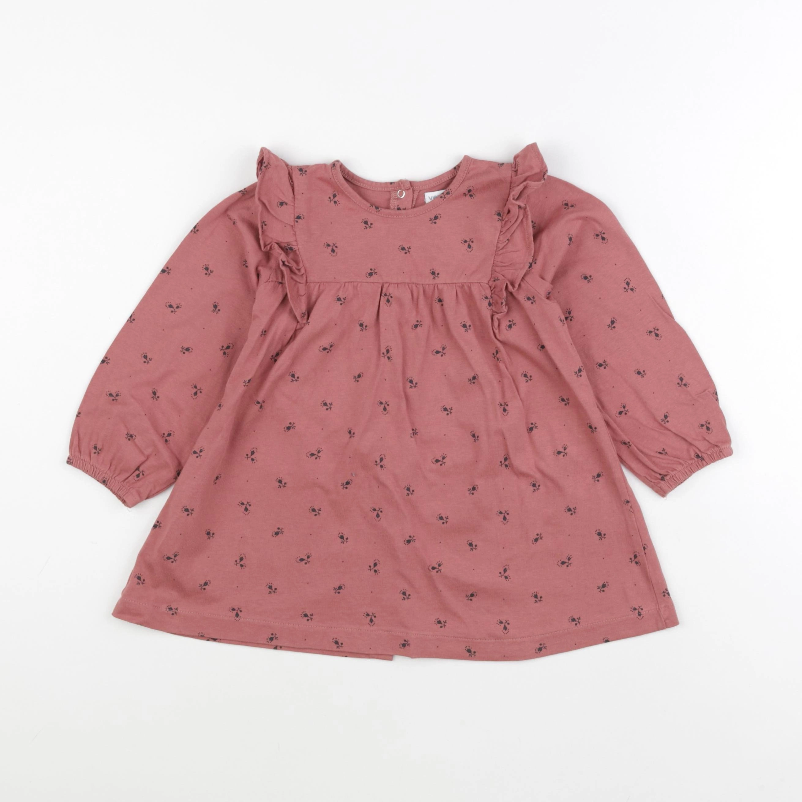 Vertbaudet - robe rose - 3 ans
