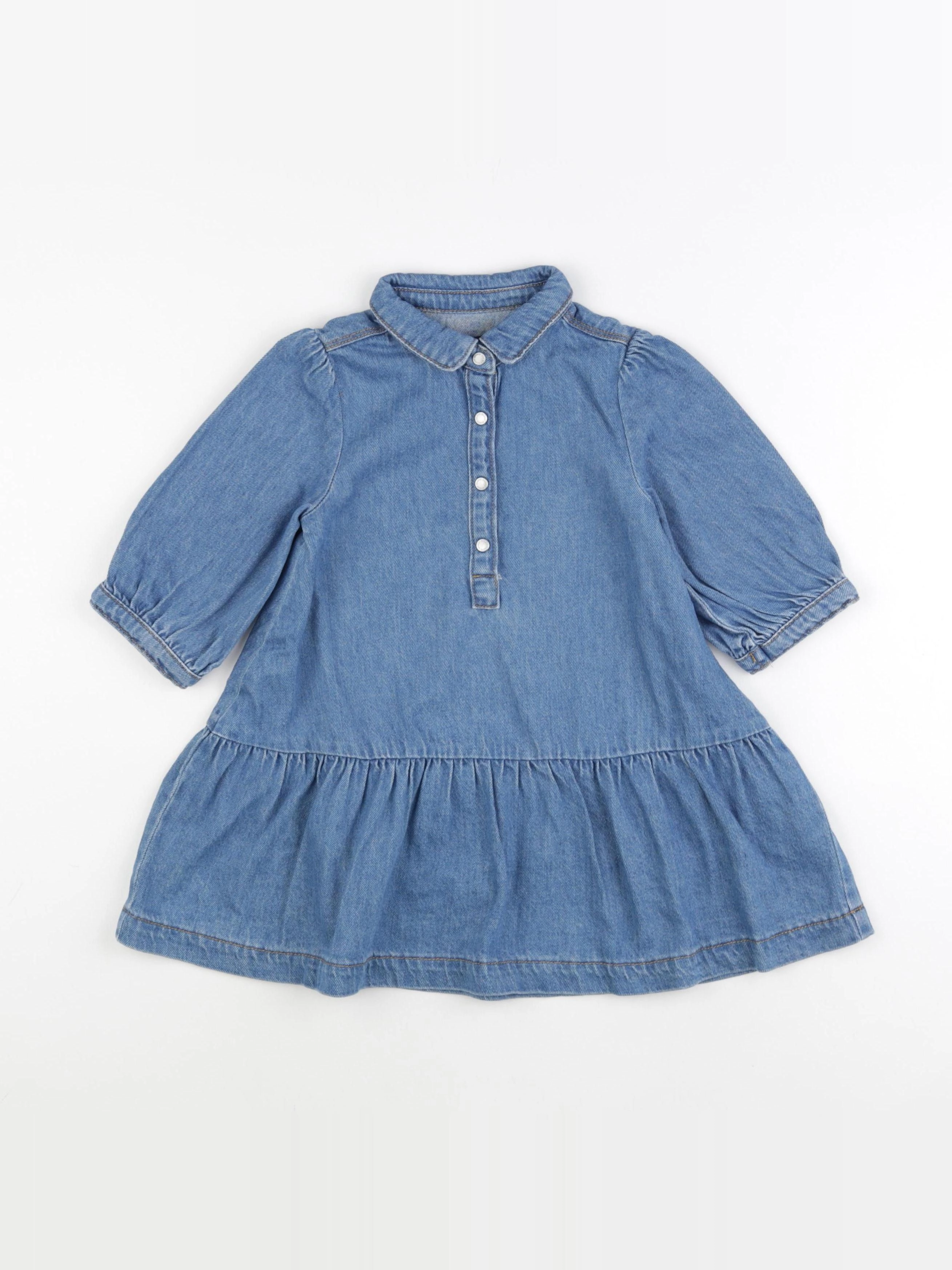 Okaidi - robe bleu - 3 ans
