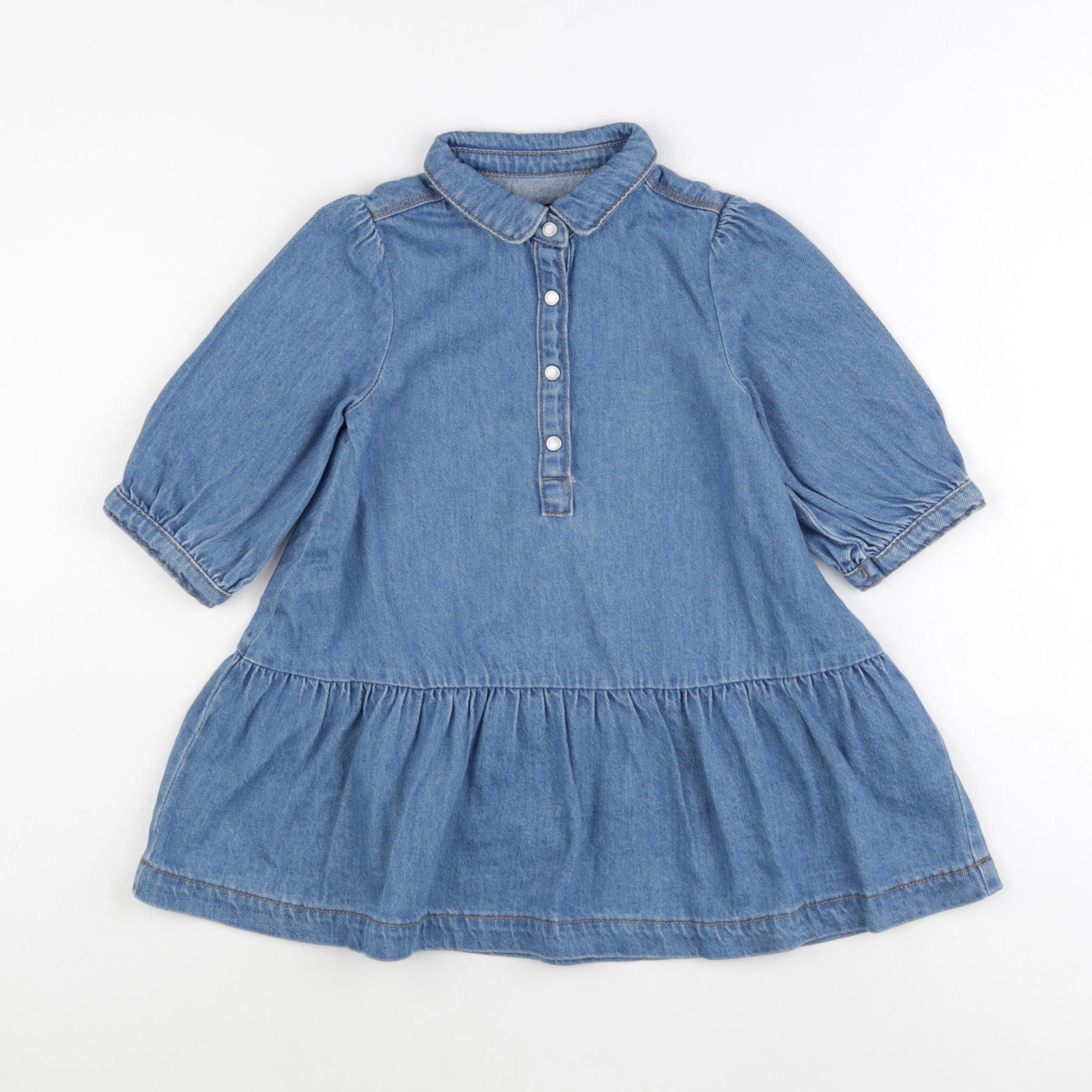 Okaidi - robe bleu - 3 ans