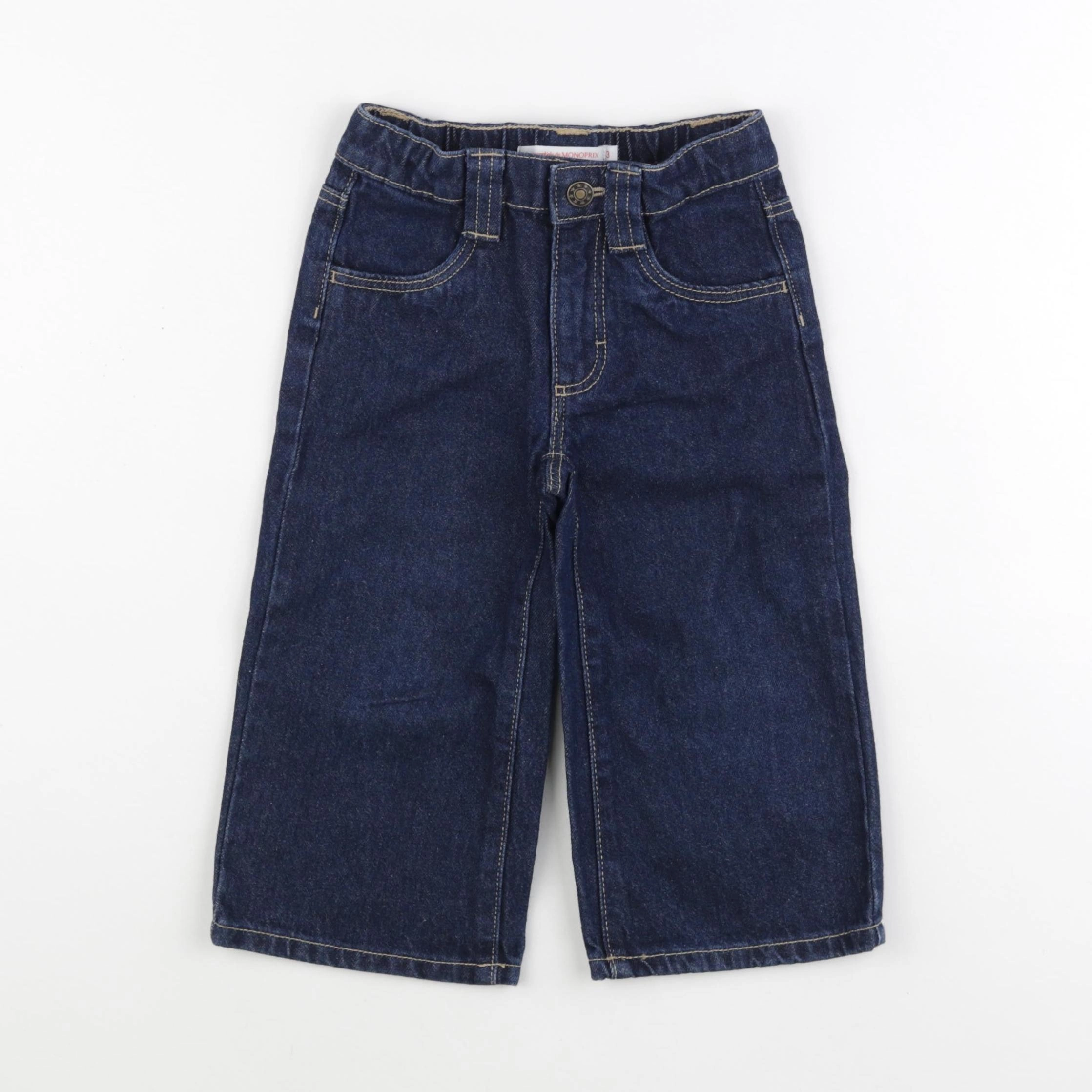 Monoprix - jean bleu - 3 ans