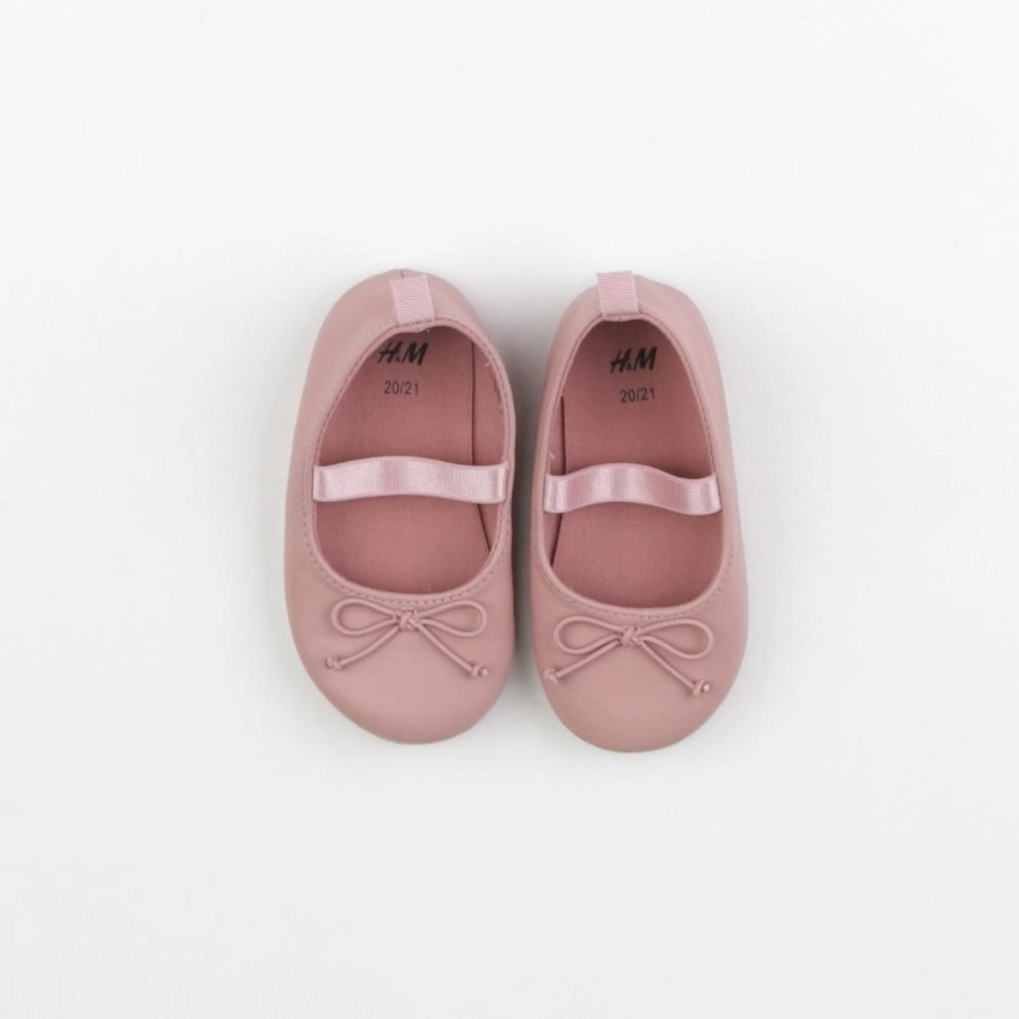 H&M - ballerines rose - pointure 20/21