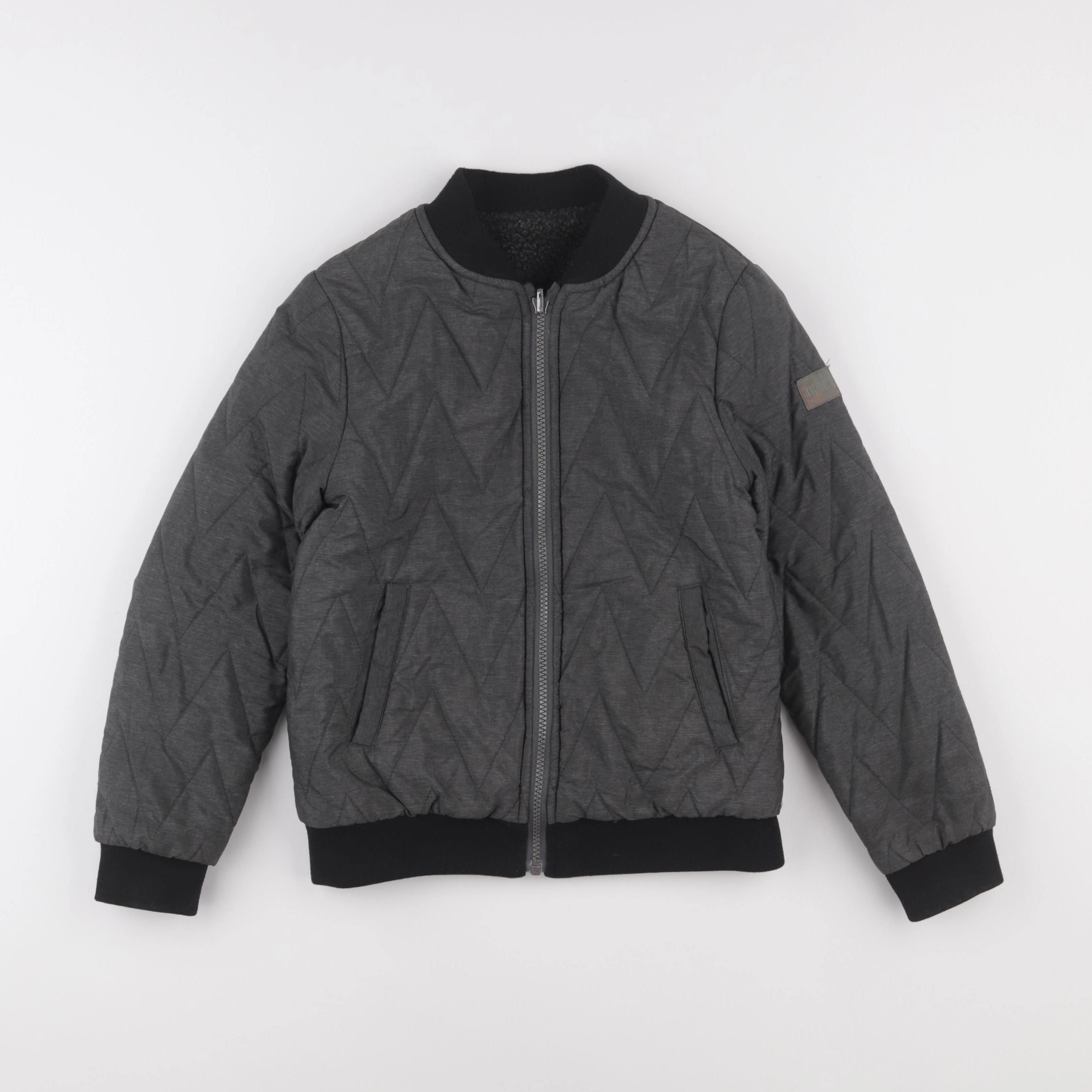IKKS - veste gris - 10 ans