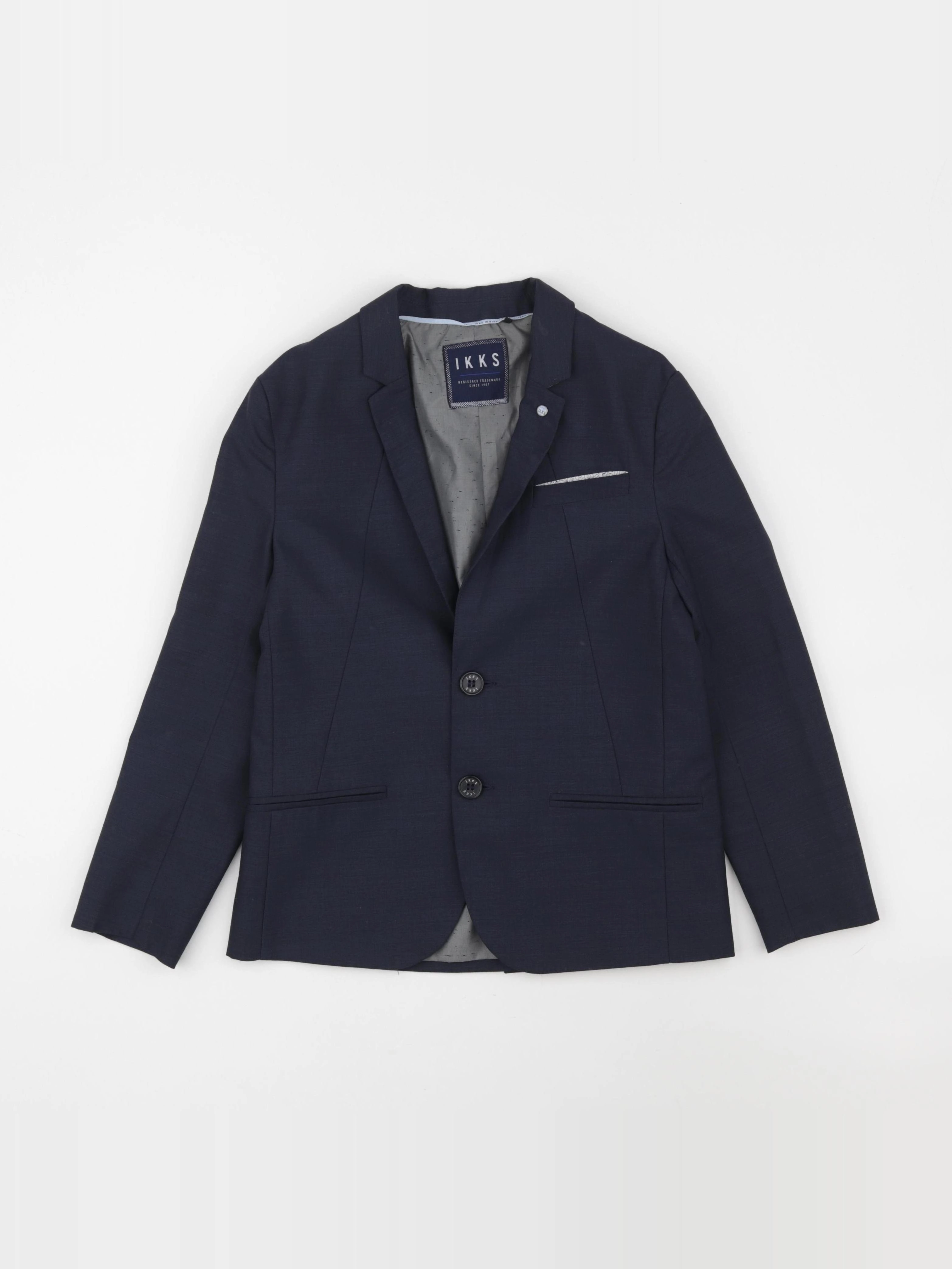 IKKS - veste bleu - 10 ans