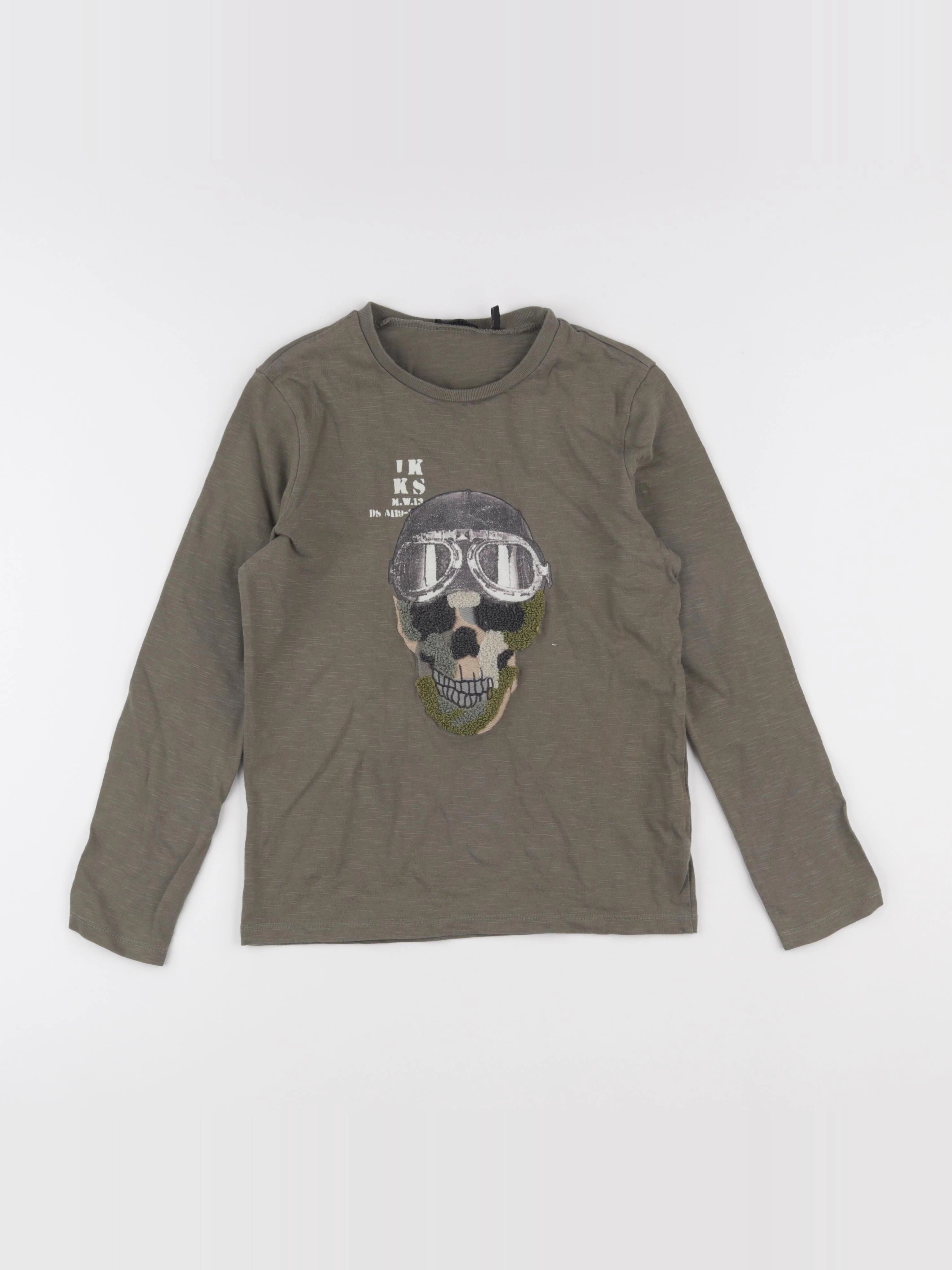 IKKS - tee-shirt vert - 8 ans