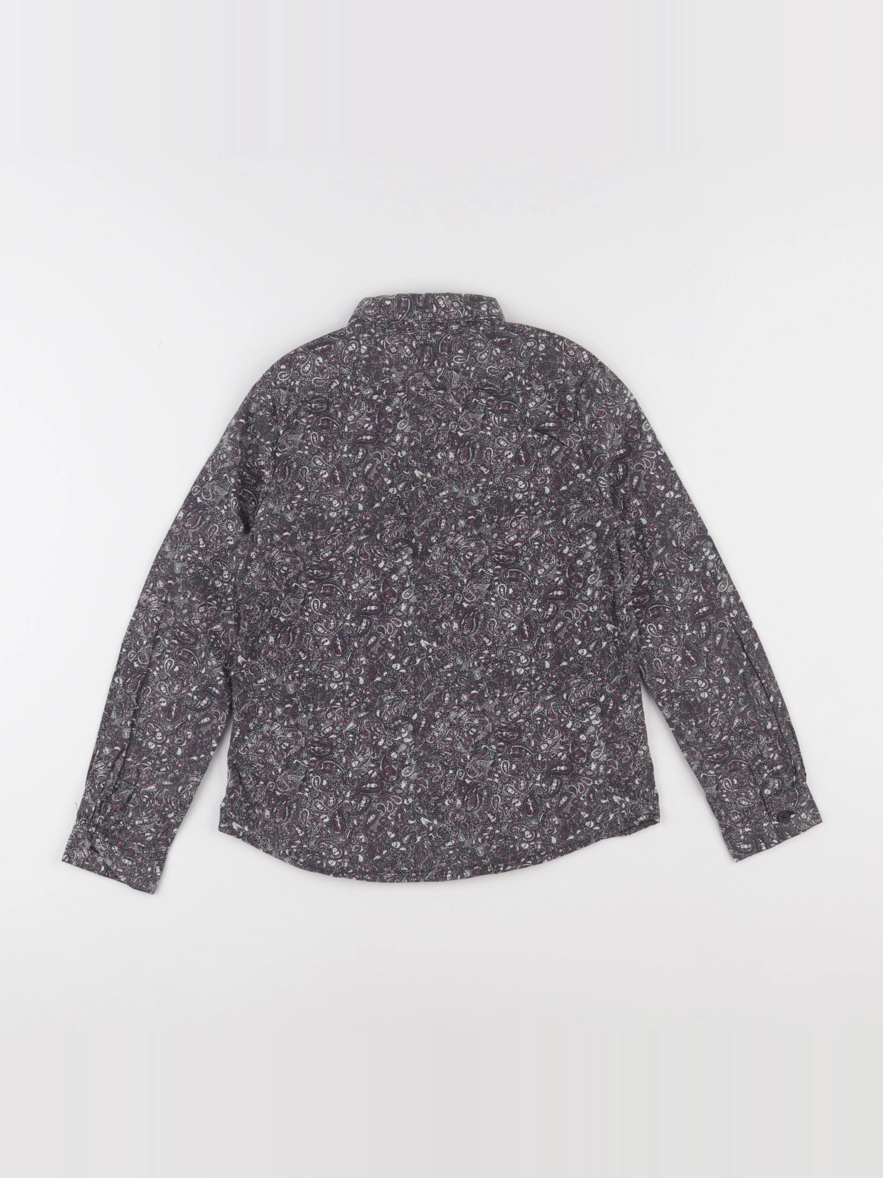 IKKS - chemise violet - 8 ans
