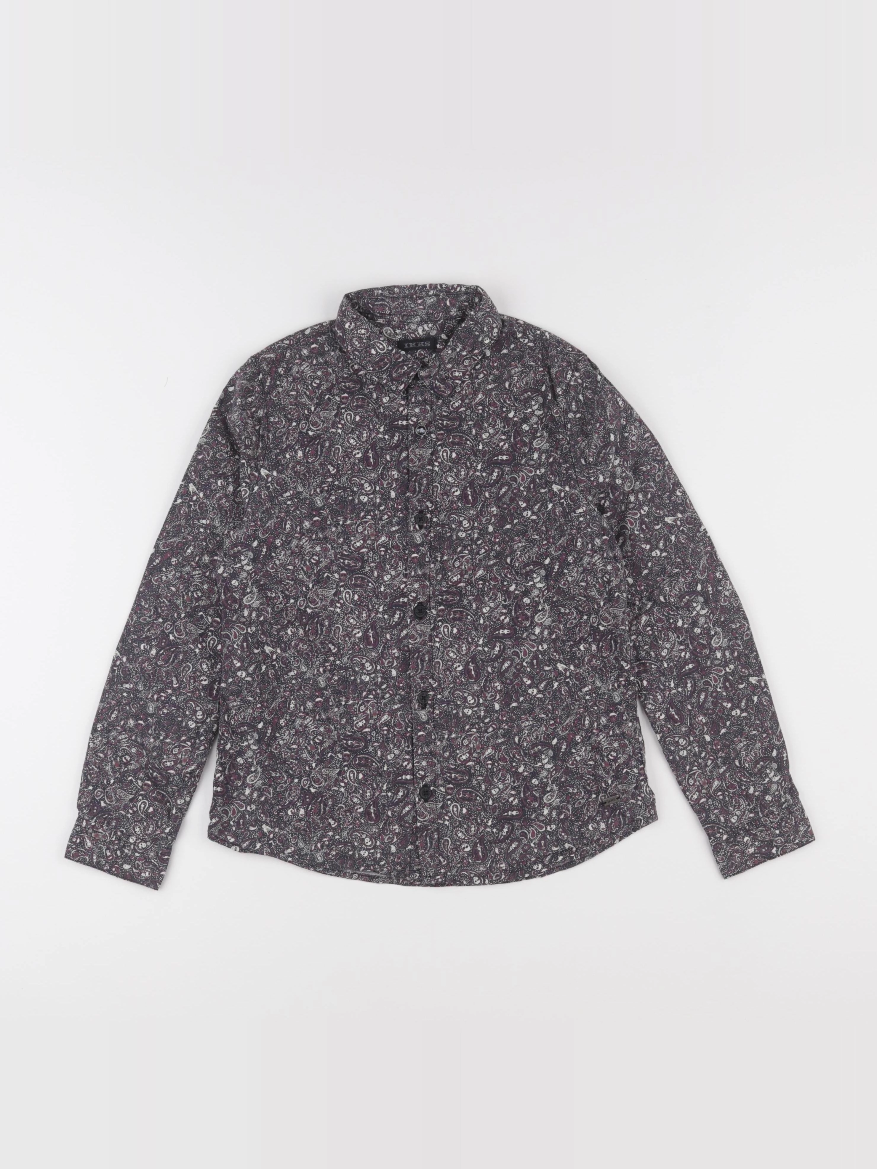 IKKS - chemise violet - 8 ans