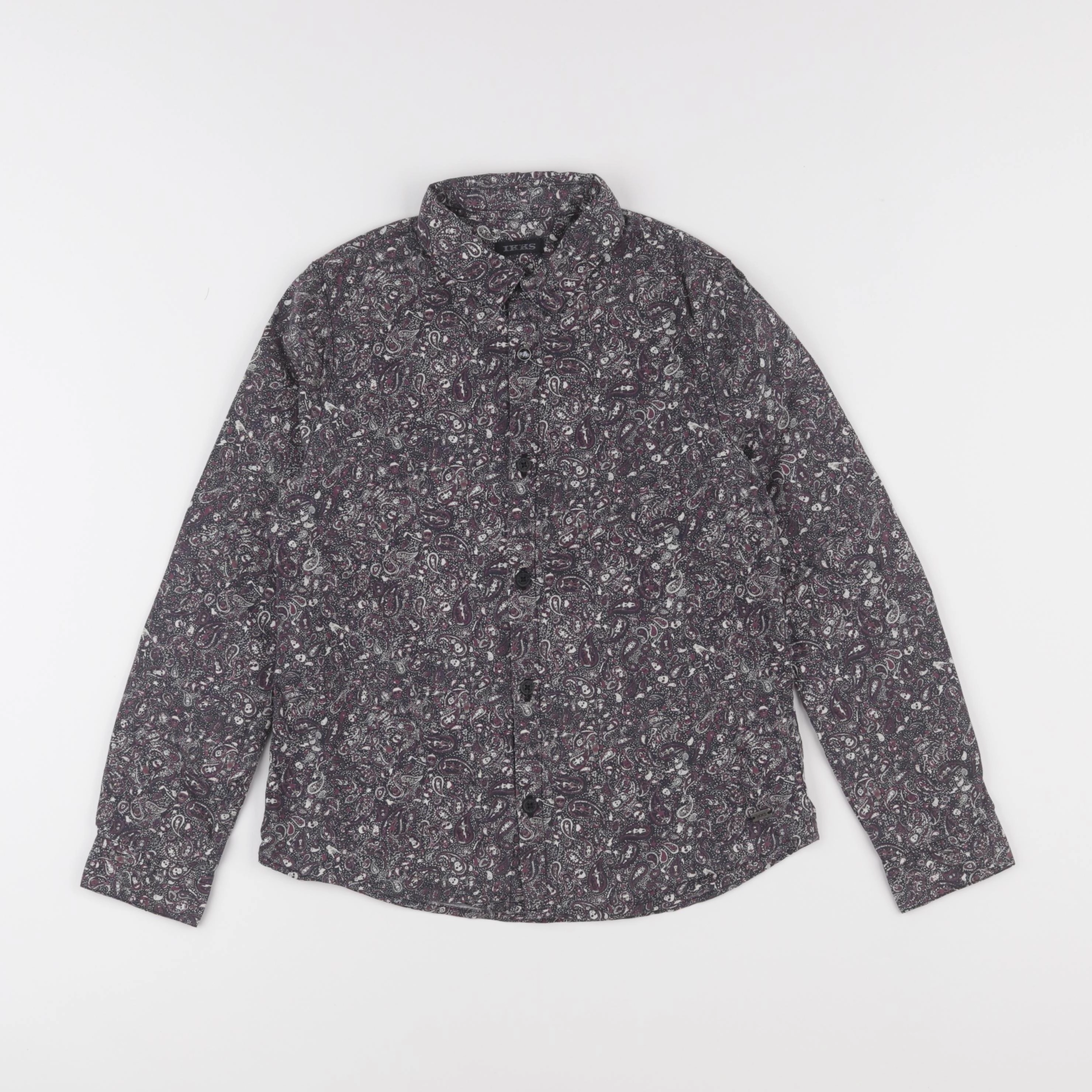 IKKS - chemise violet - 8 ans