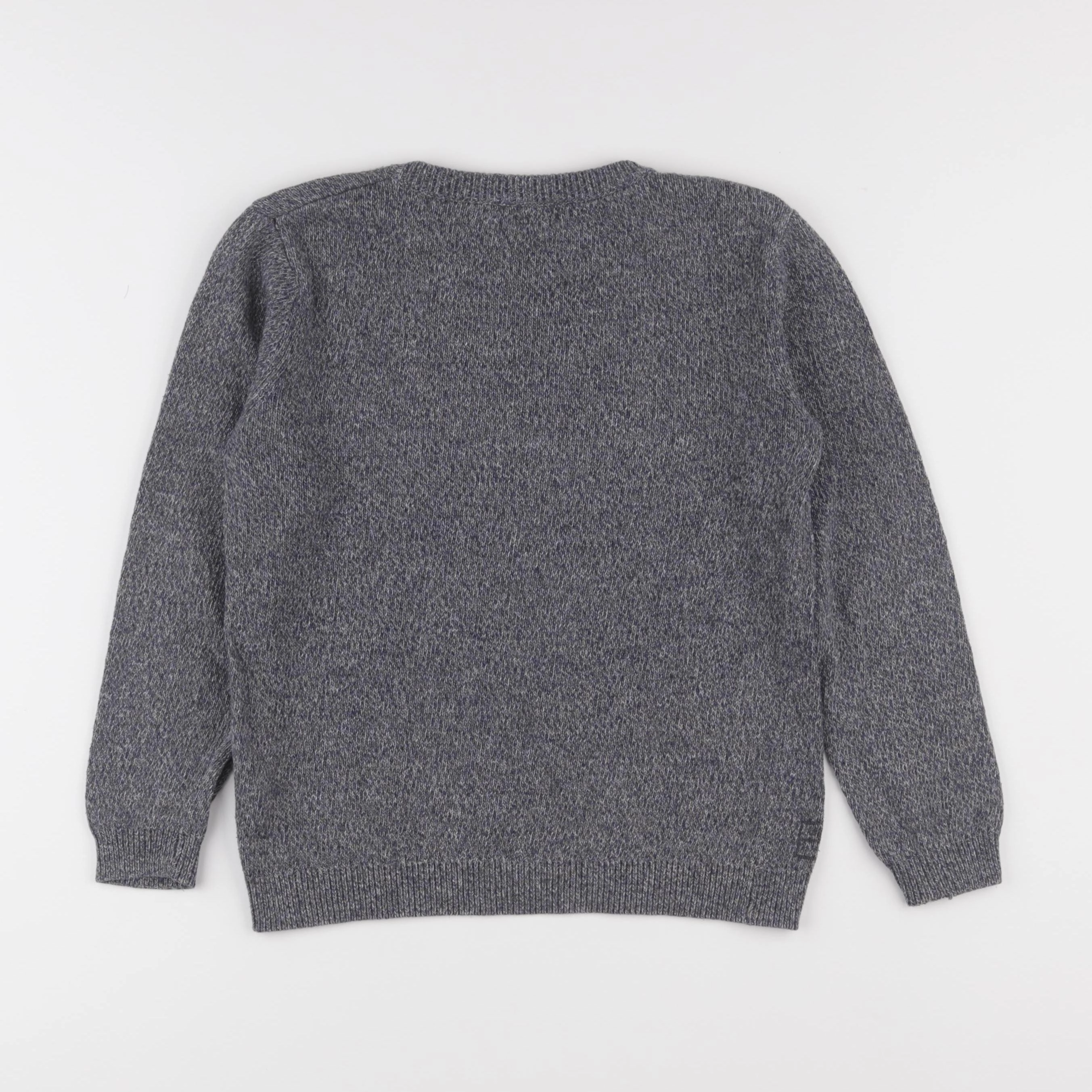 IKKS - pull gris - 8 ans