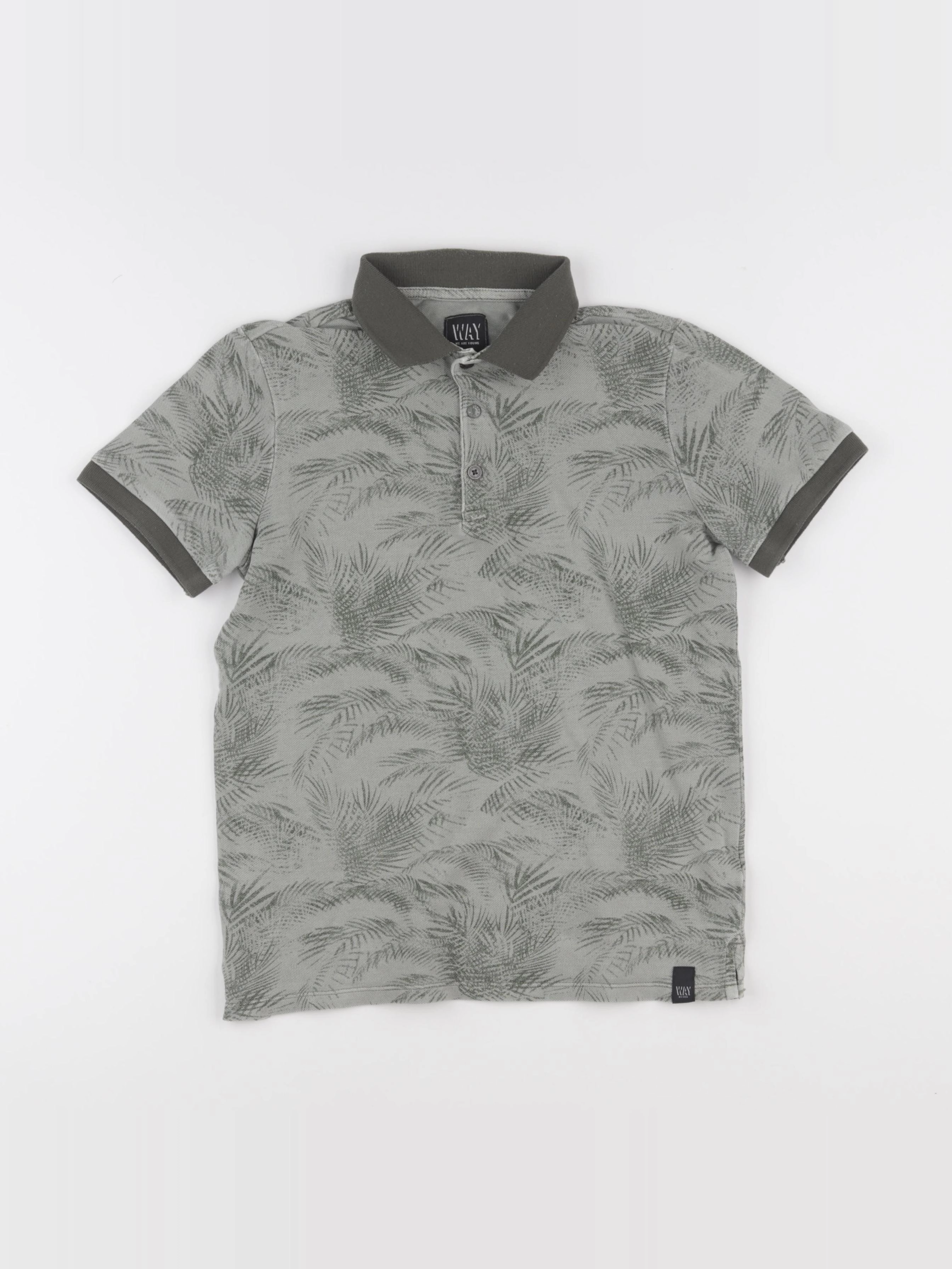 IKKS - polo vert - 10 ans