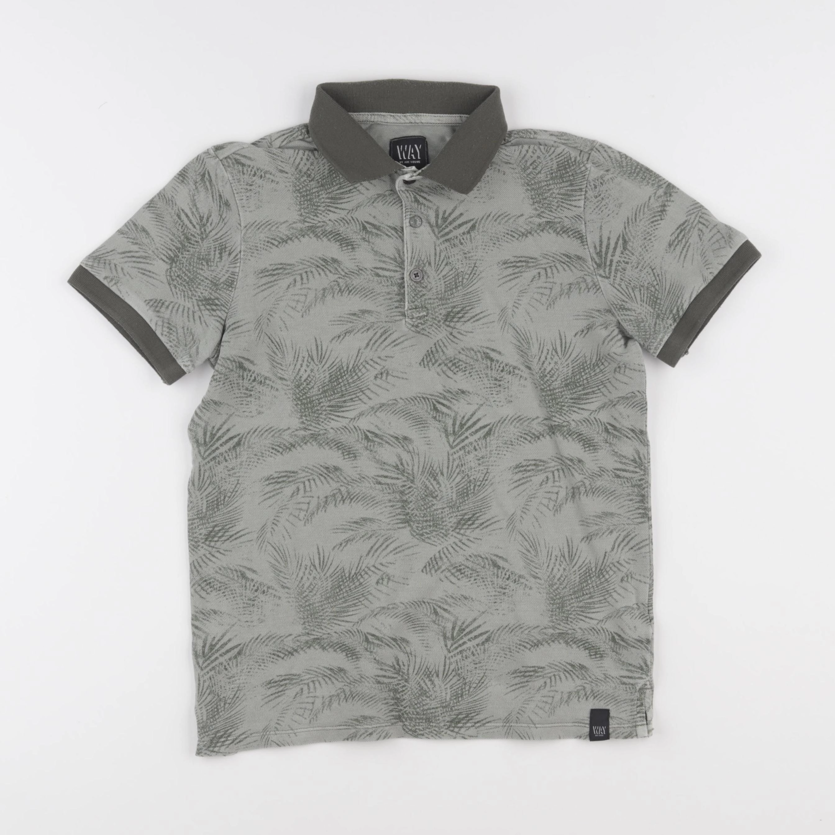 IKKS - polo vert - 10 ans