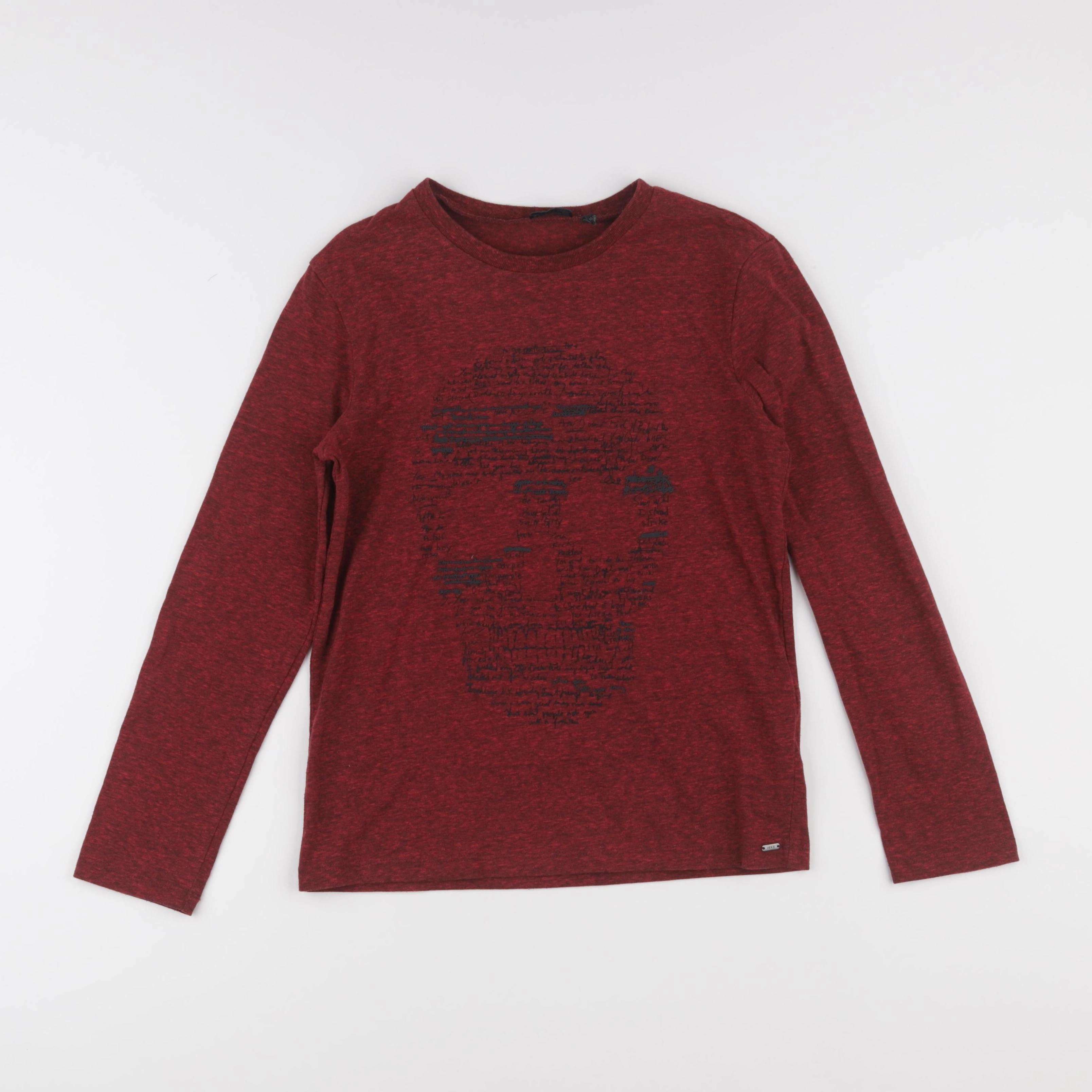 IKKS - tee-shirt rouge - 10 ans