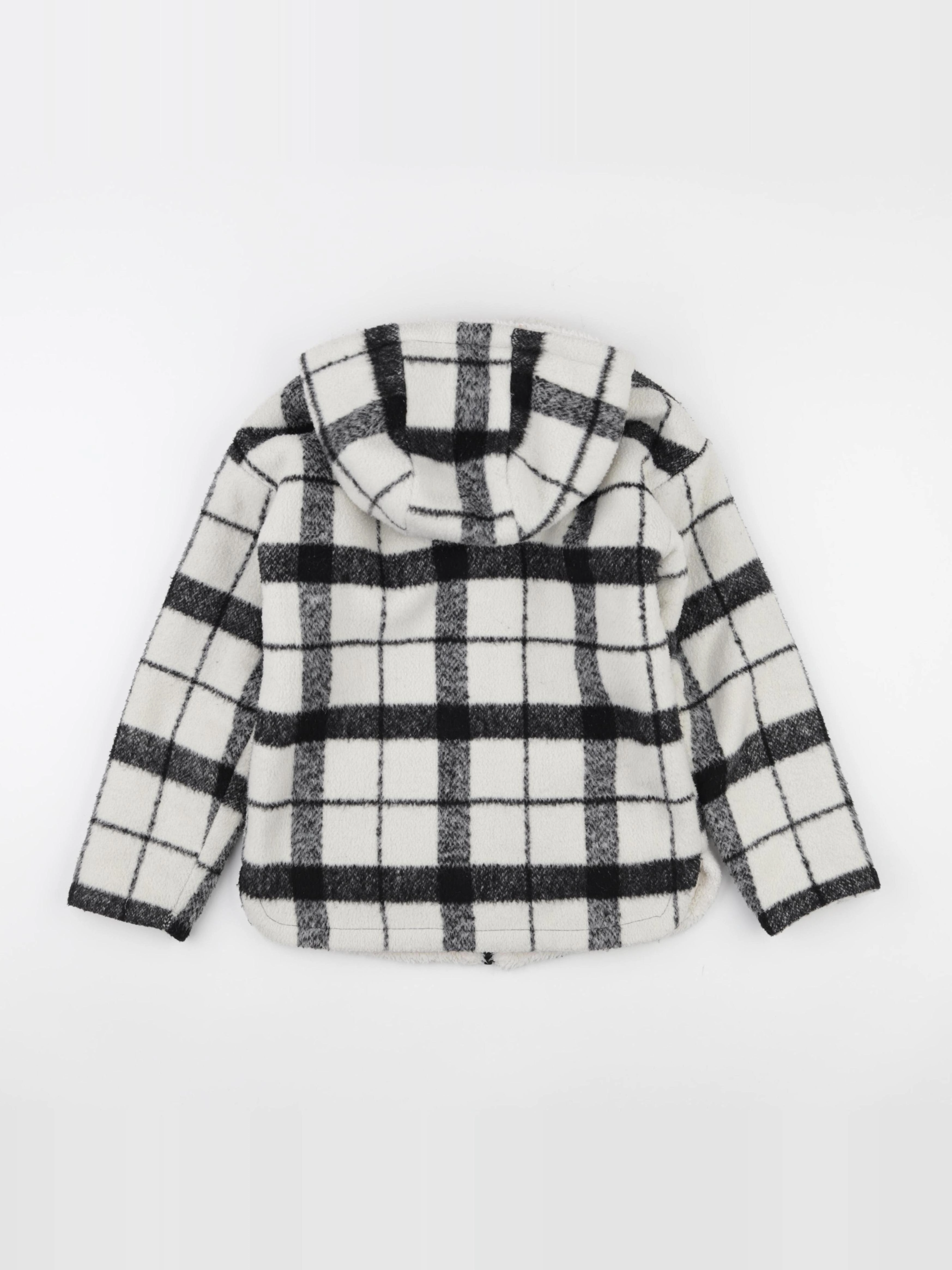 IKKS - manteau réversible blanc - 10 ans