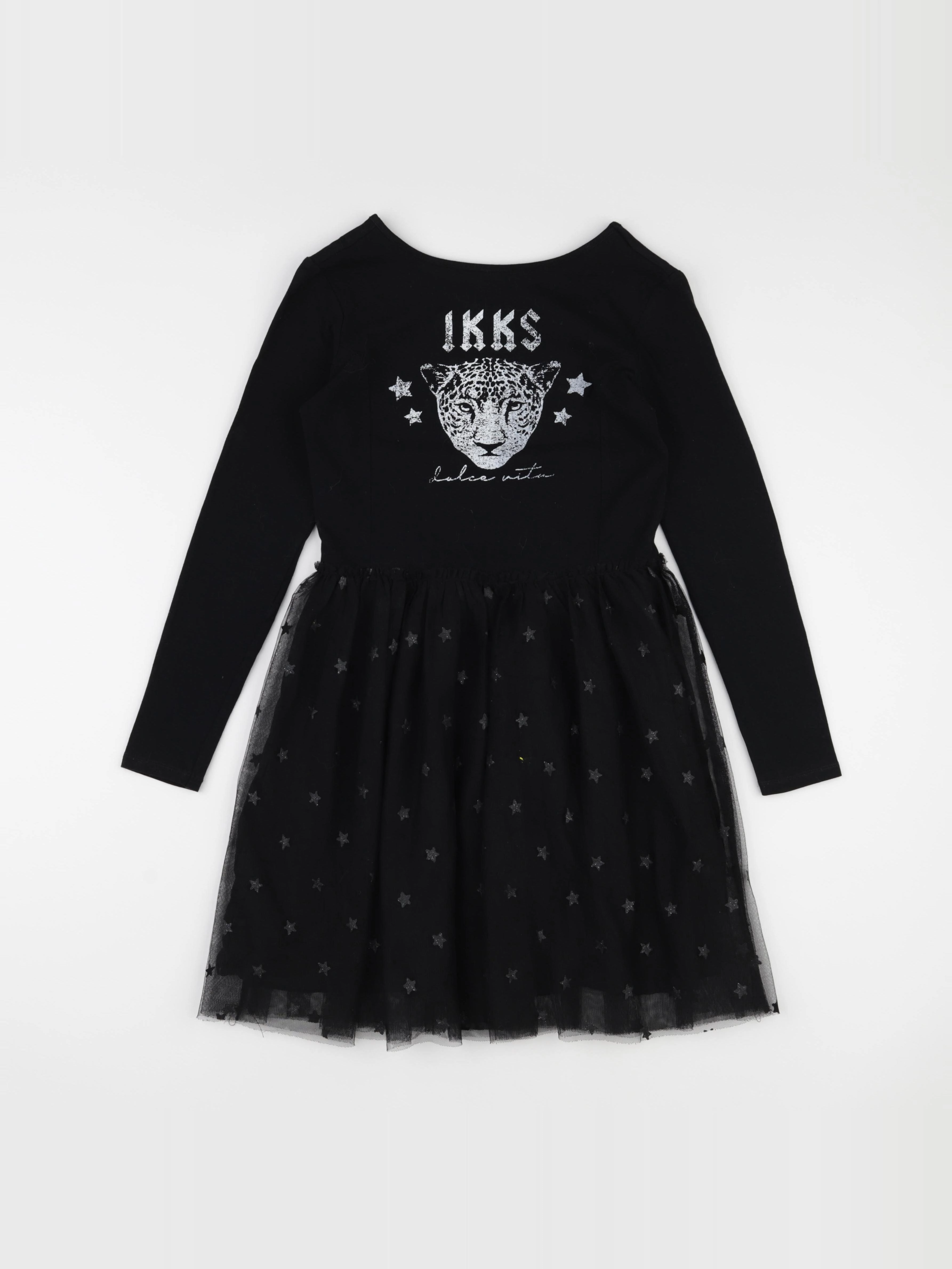IKKS - robe noir - 12 ans