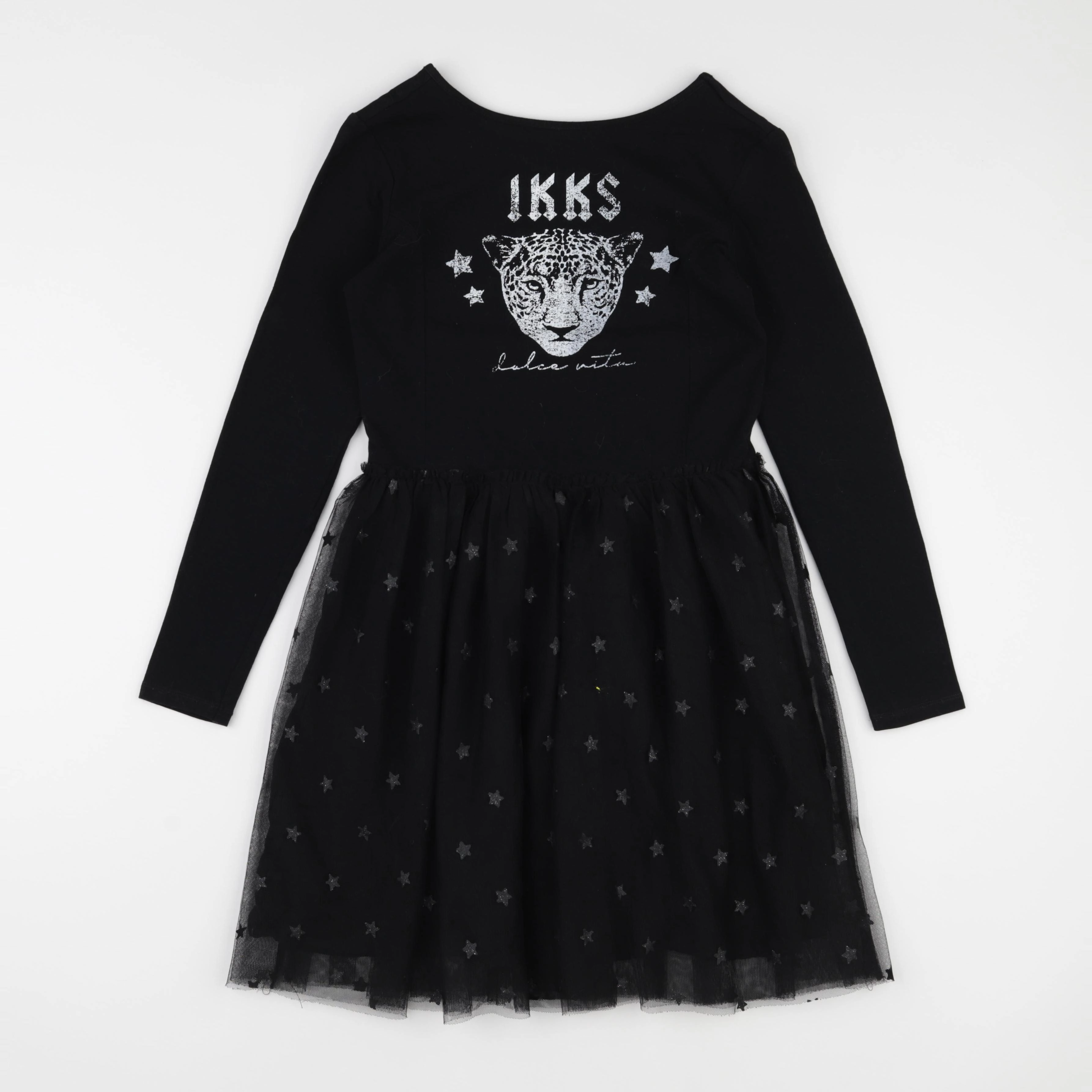 IKKS - robe noir - 12 ans