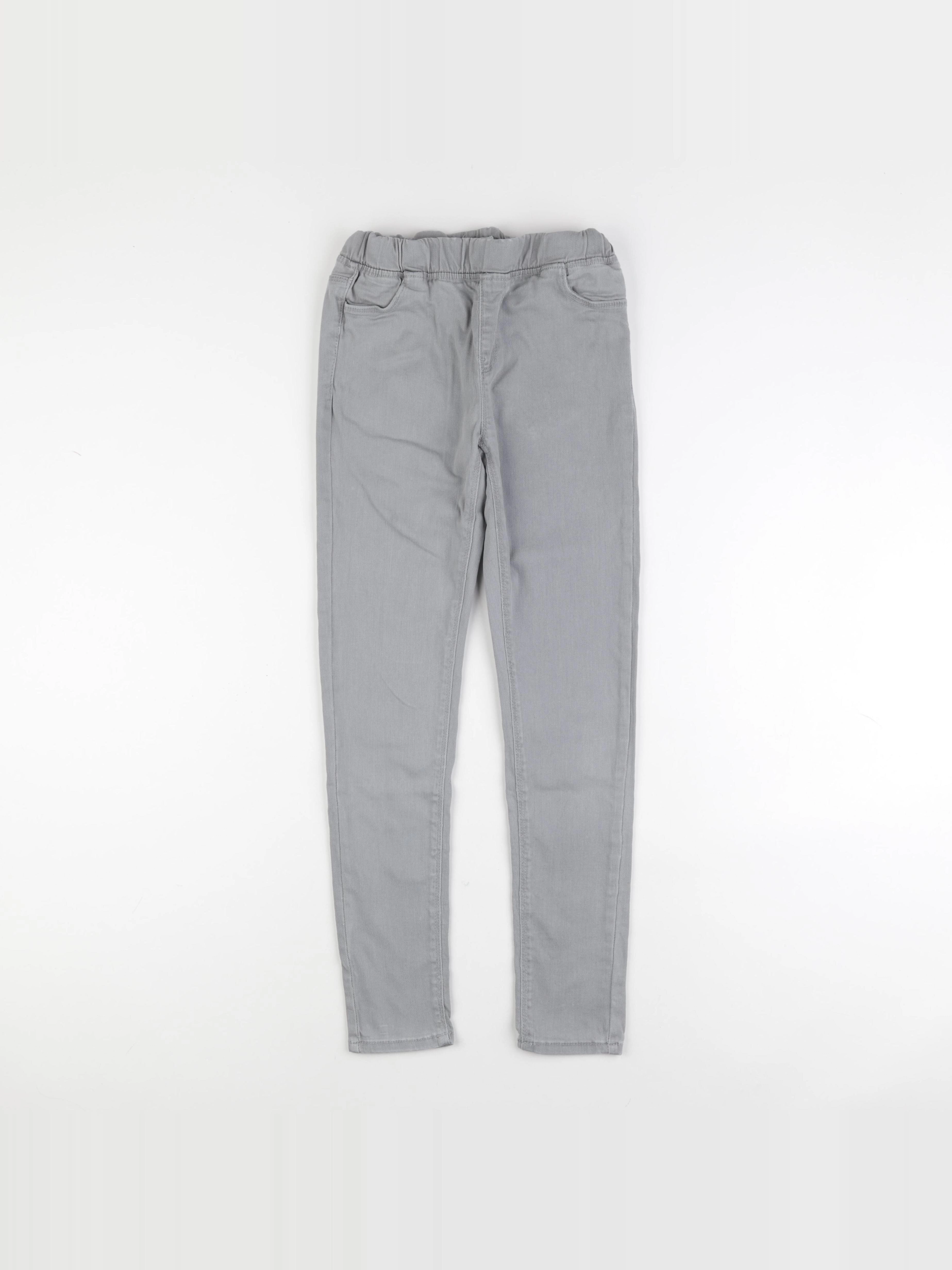 Vertbaudet - jegging gris - 12 ans