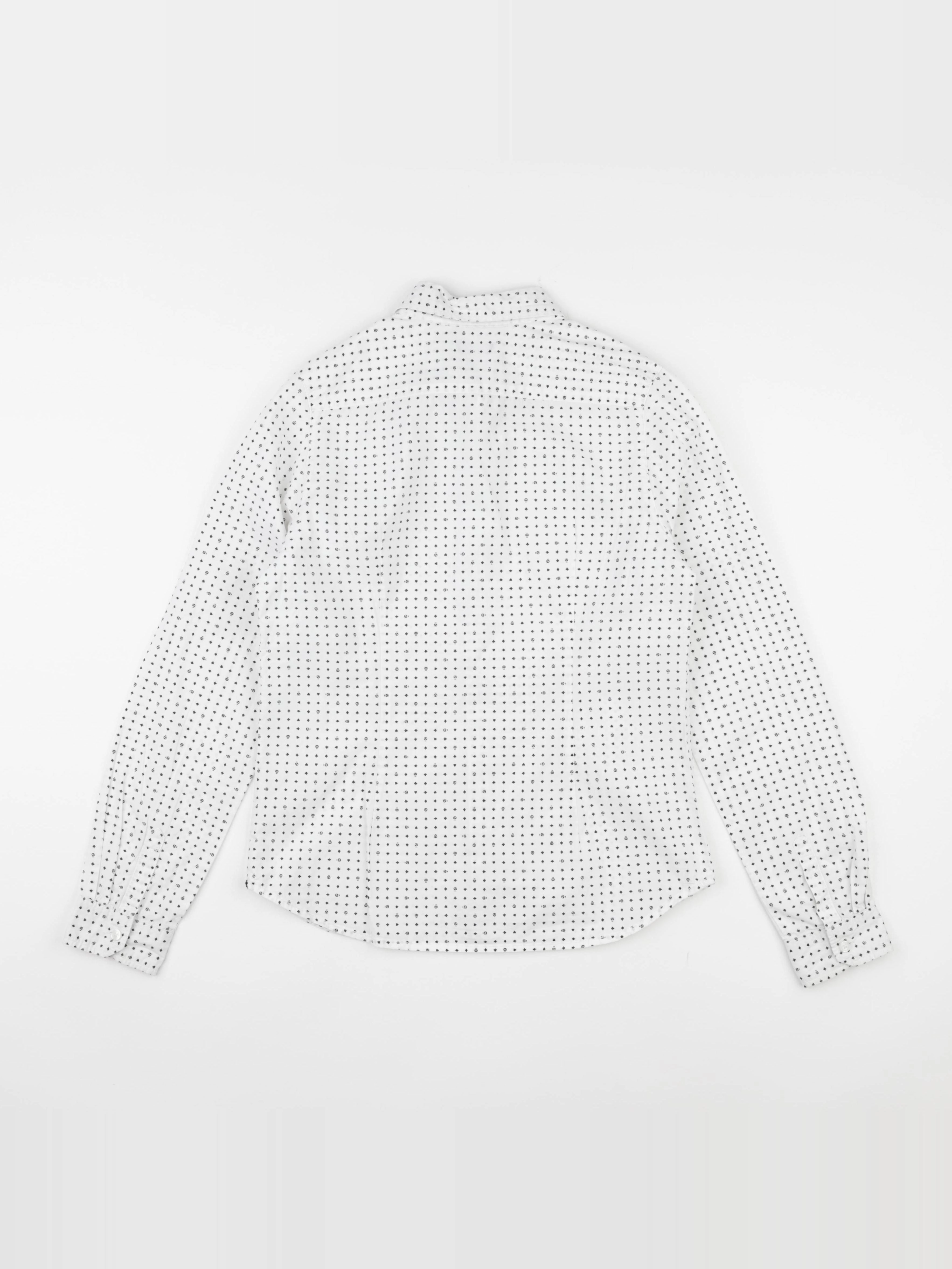IKKS - chemise bleu, blanc - 12 ans