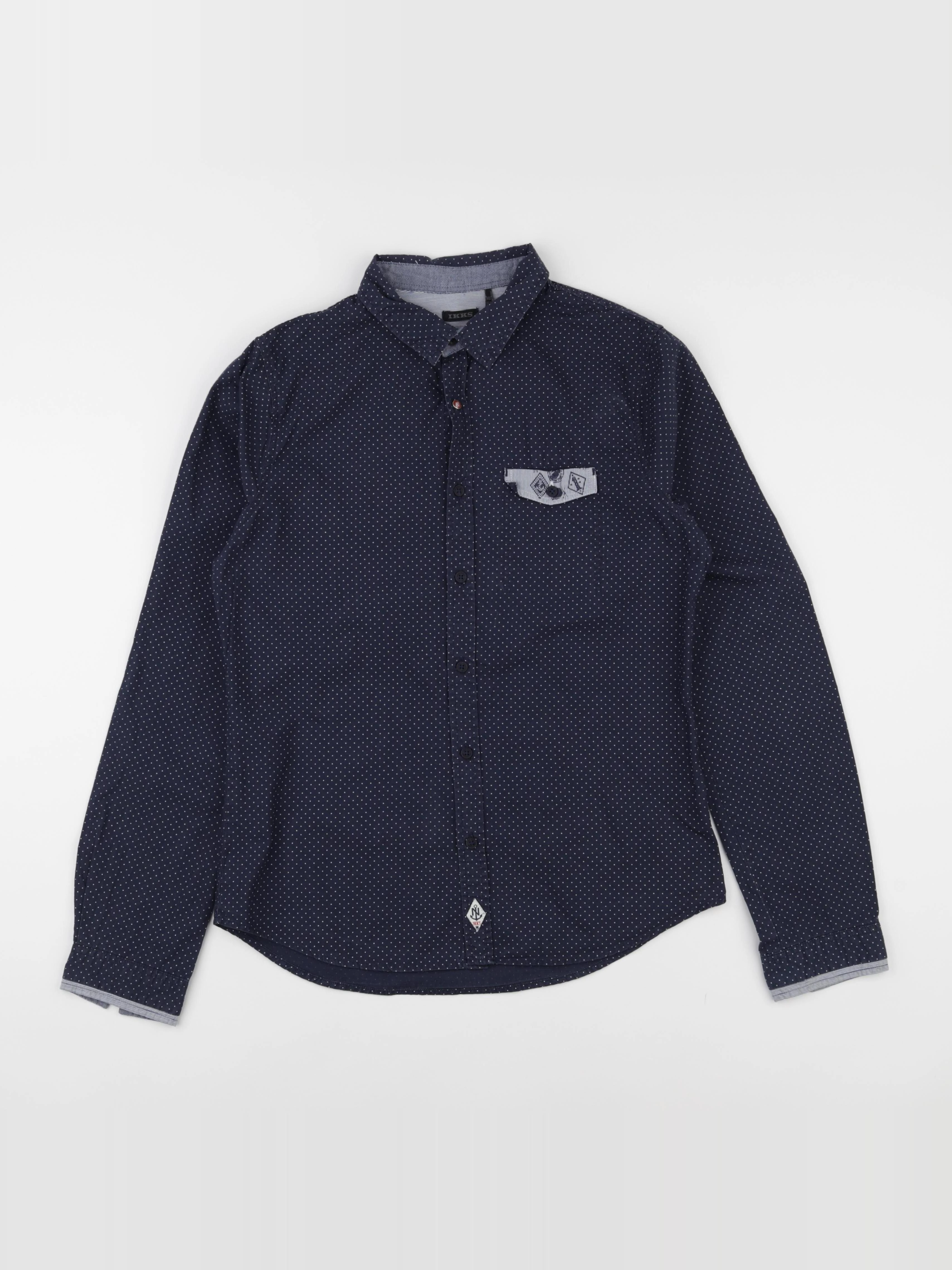 IKKS - chemise bleu - 14 ans