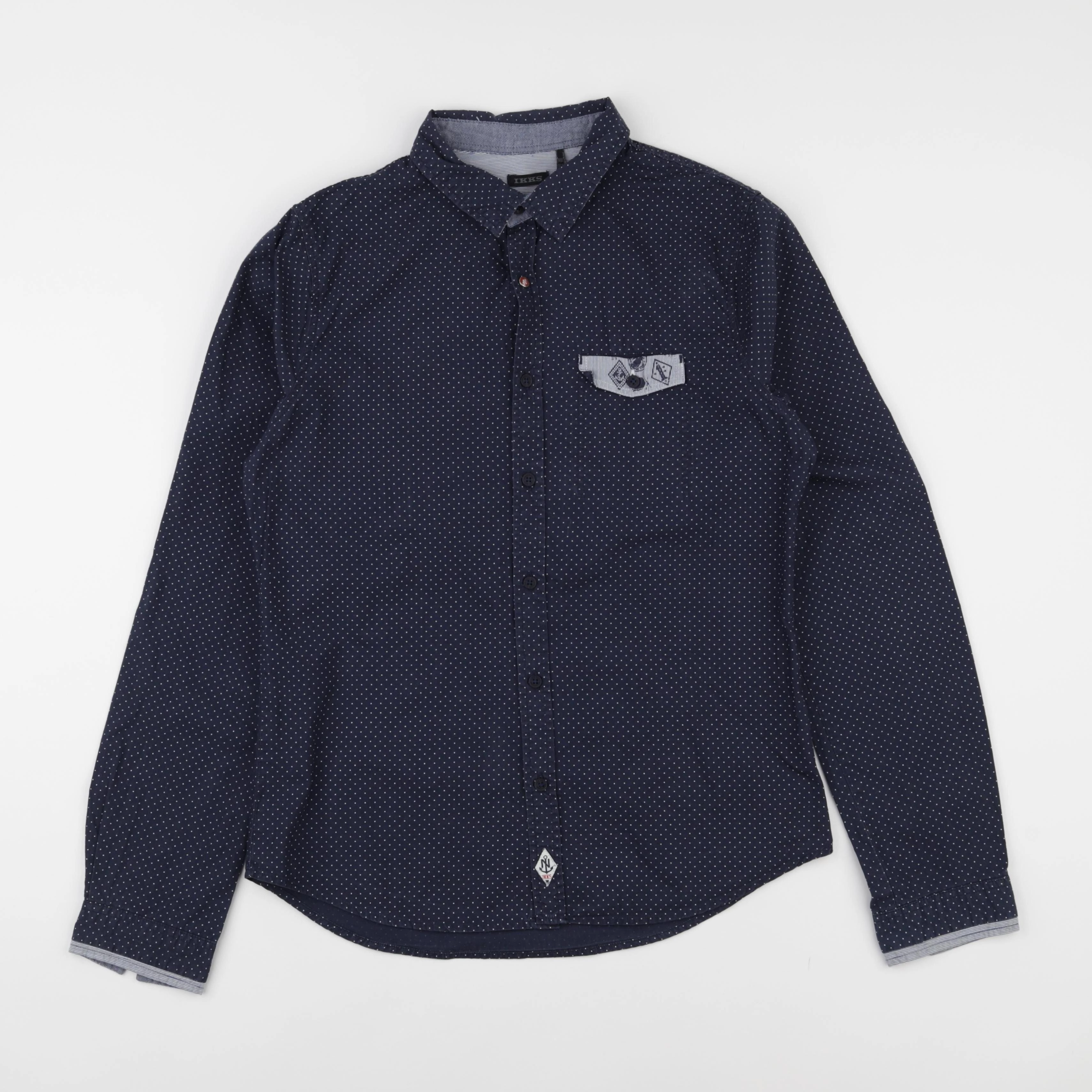 IKKS - chemise bleu - 14 ans