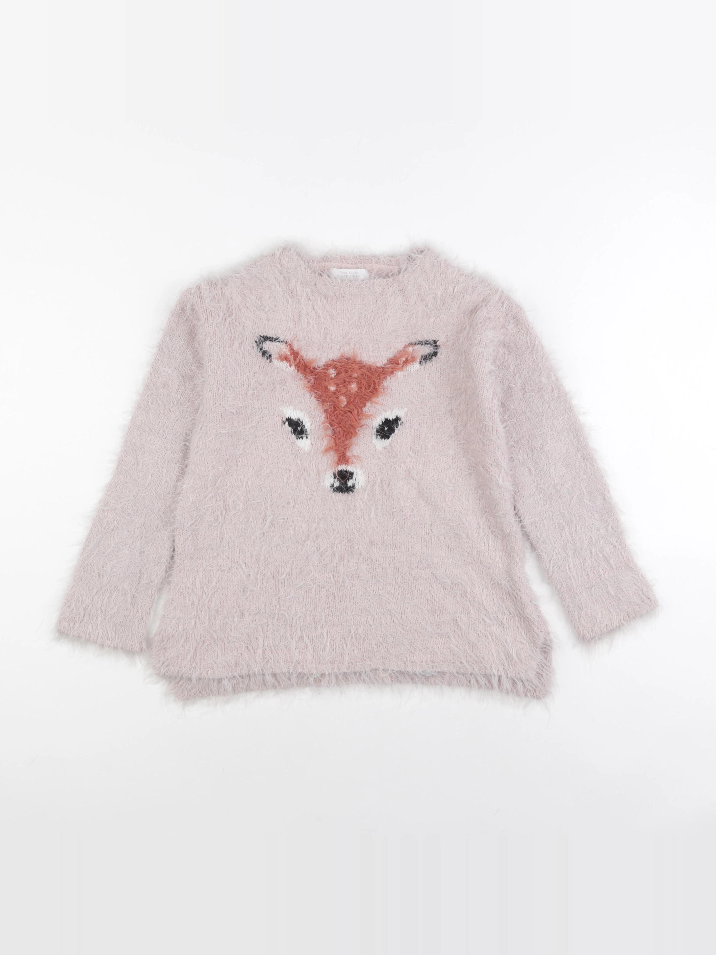 Zara - pull rose - 8 ans